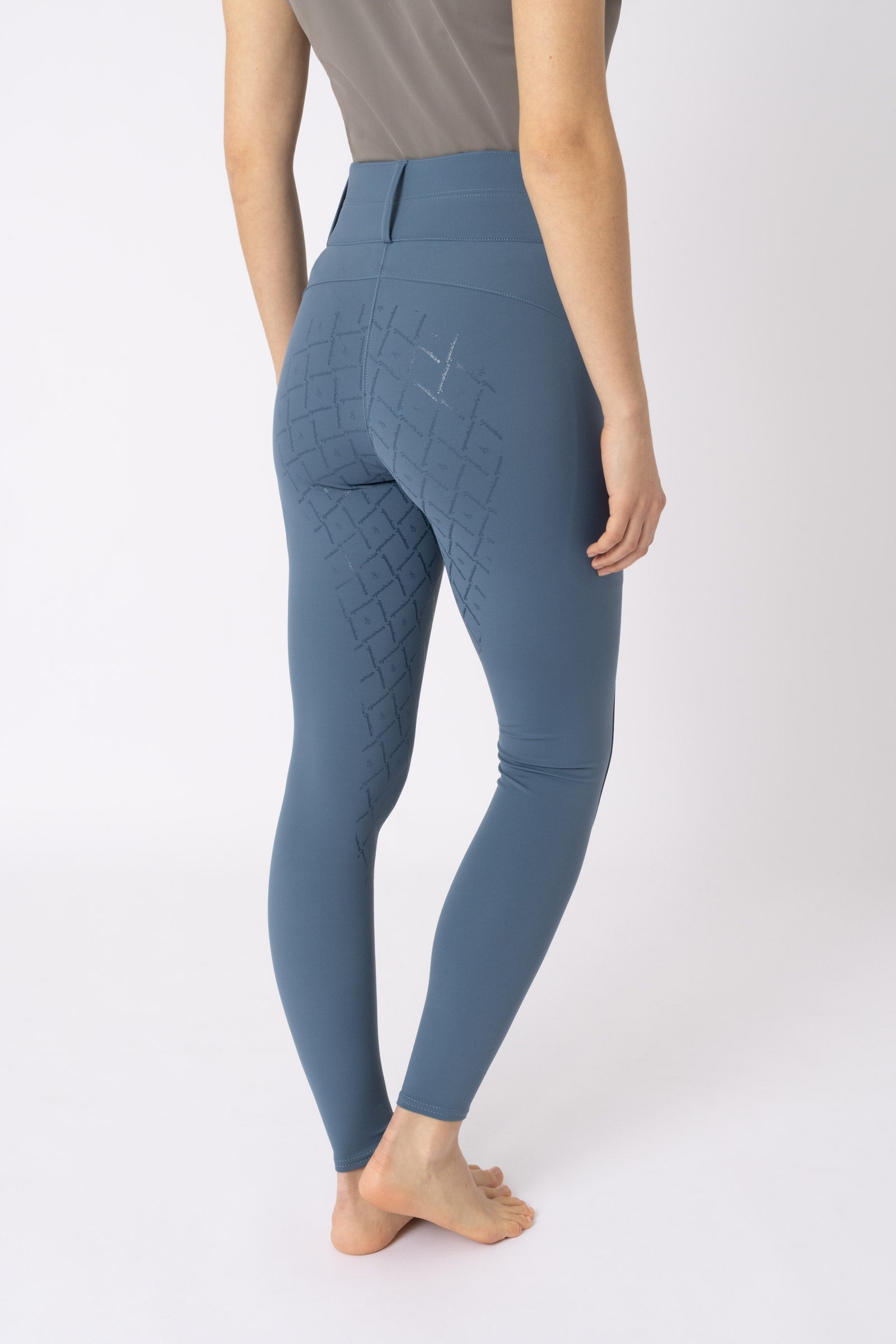 Horze Sophie naisten ratsastushousut korkealla vyötäröllä ja kokopaikoilla Womens Breeches