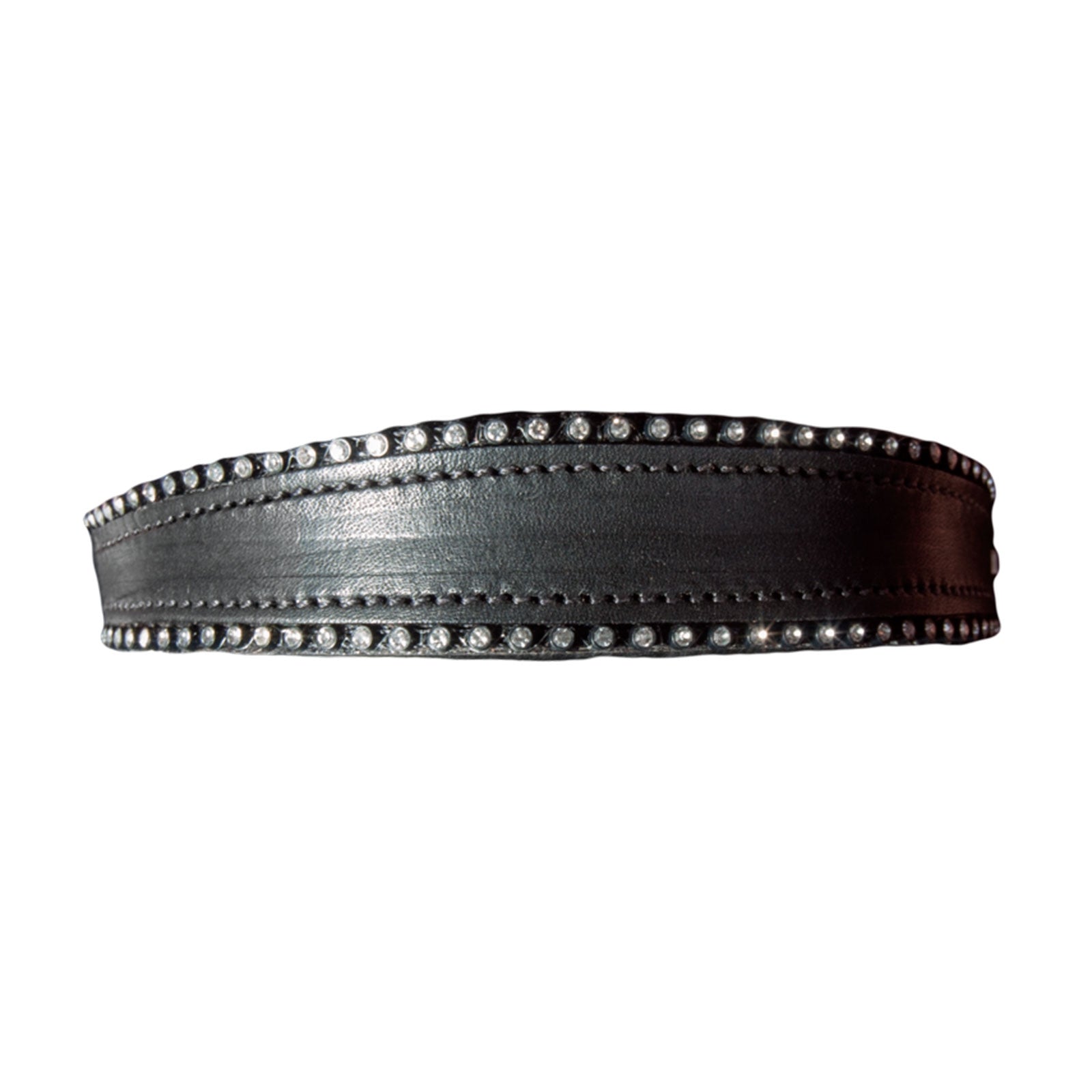 Karlslund Hannoveran noseband, small crystals Bridles & Reins