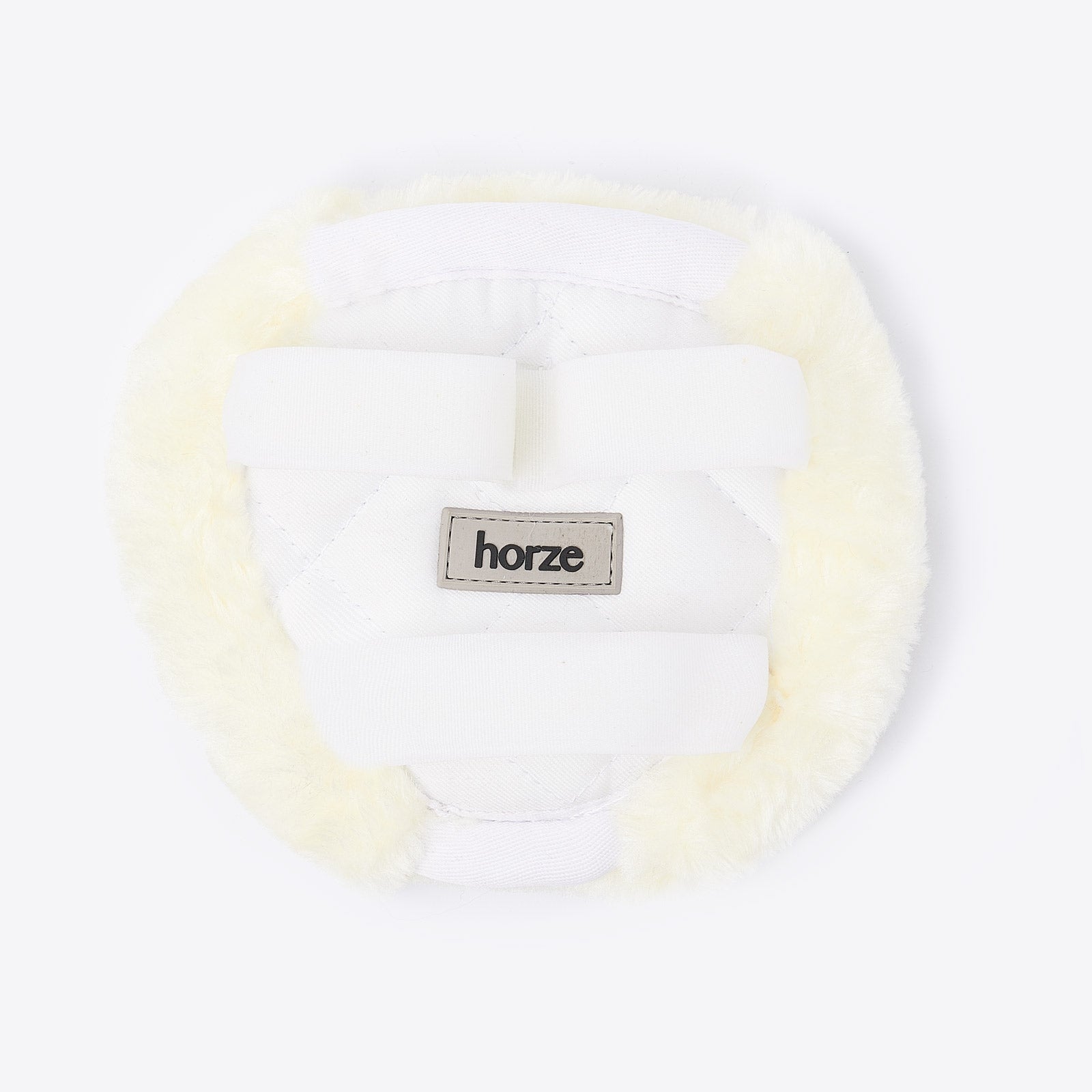 Horze Narvik Faux Fur Breast Plate Pad Bridles & Reins