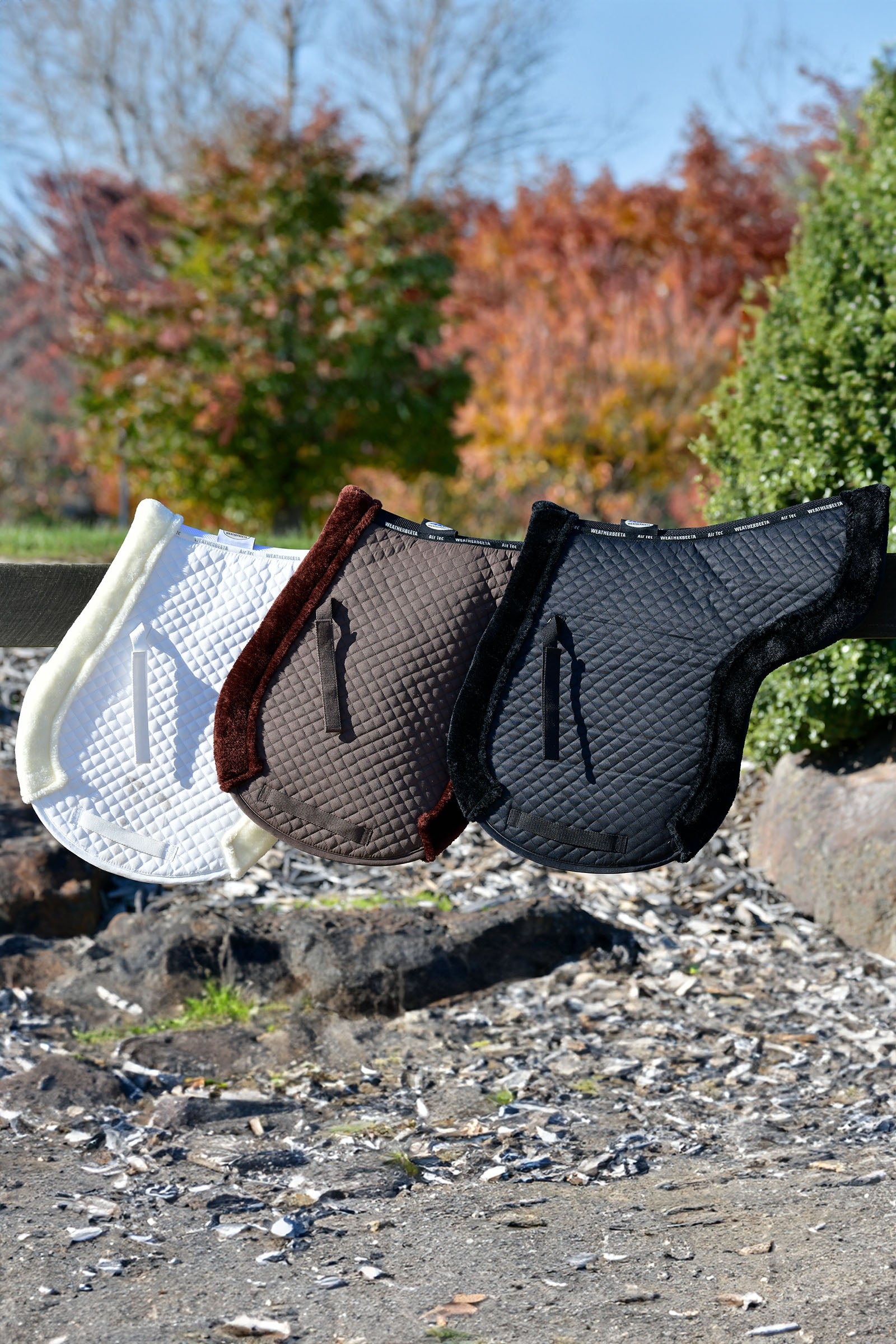 Weatherbeeta Prime Comfy Fleece Numnah Saddle Pads