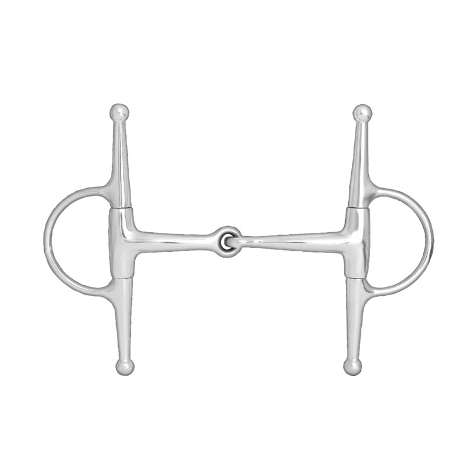 Horze Full Cheek Jointed Bit Horse Bits