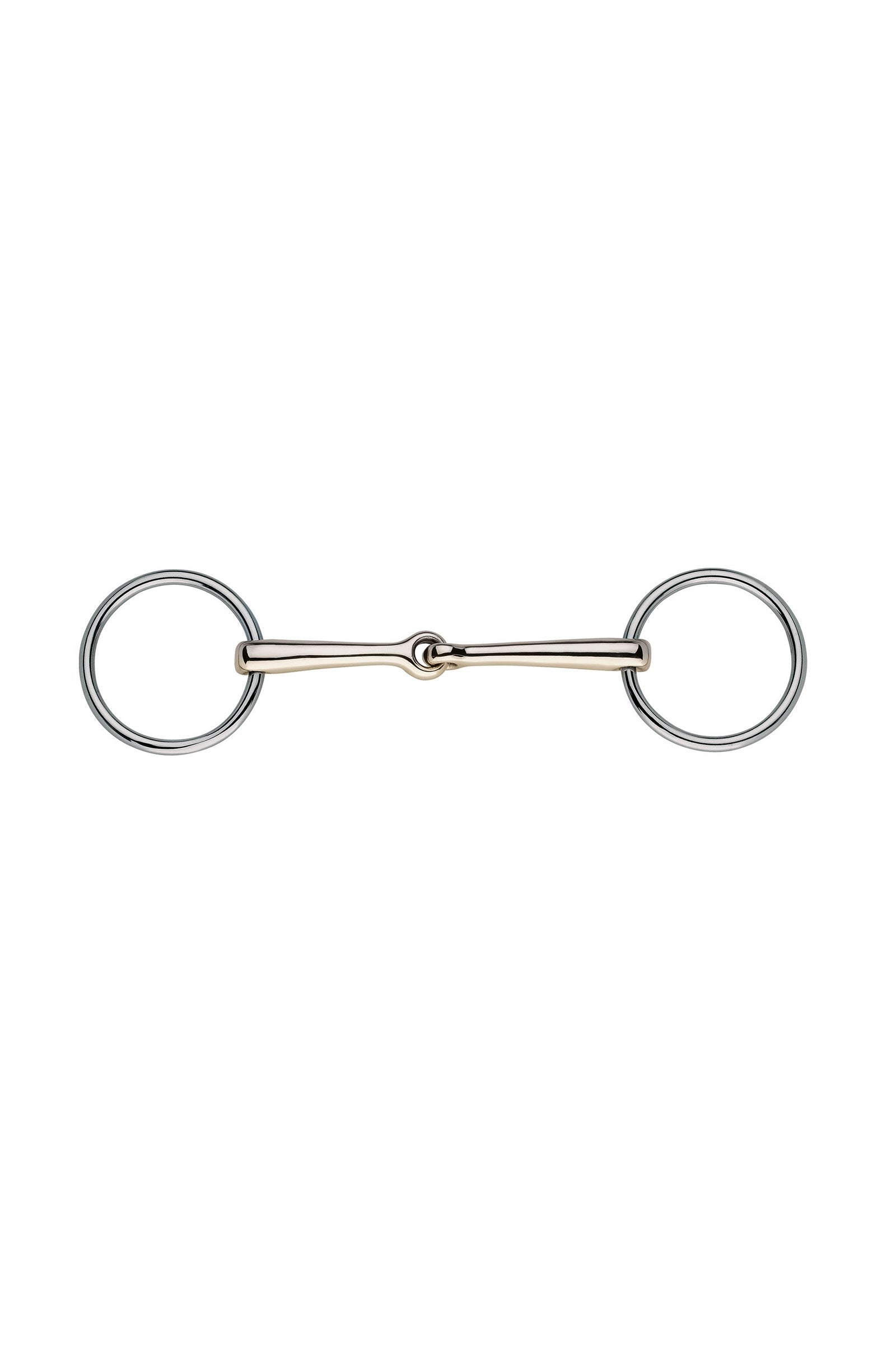 Sprenger Loose Ring Bradoon, Single Jt., 12mm, Sensogan Horse Bits
