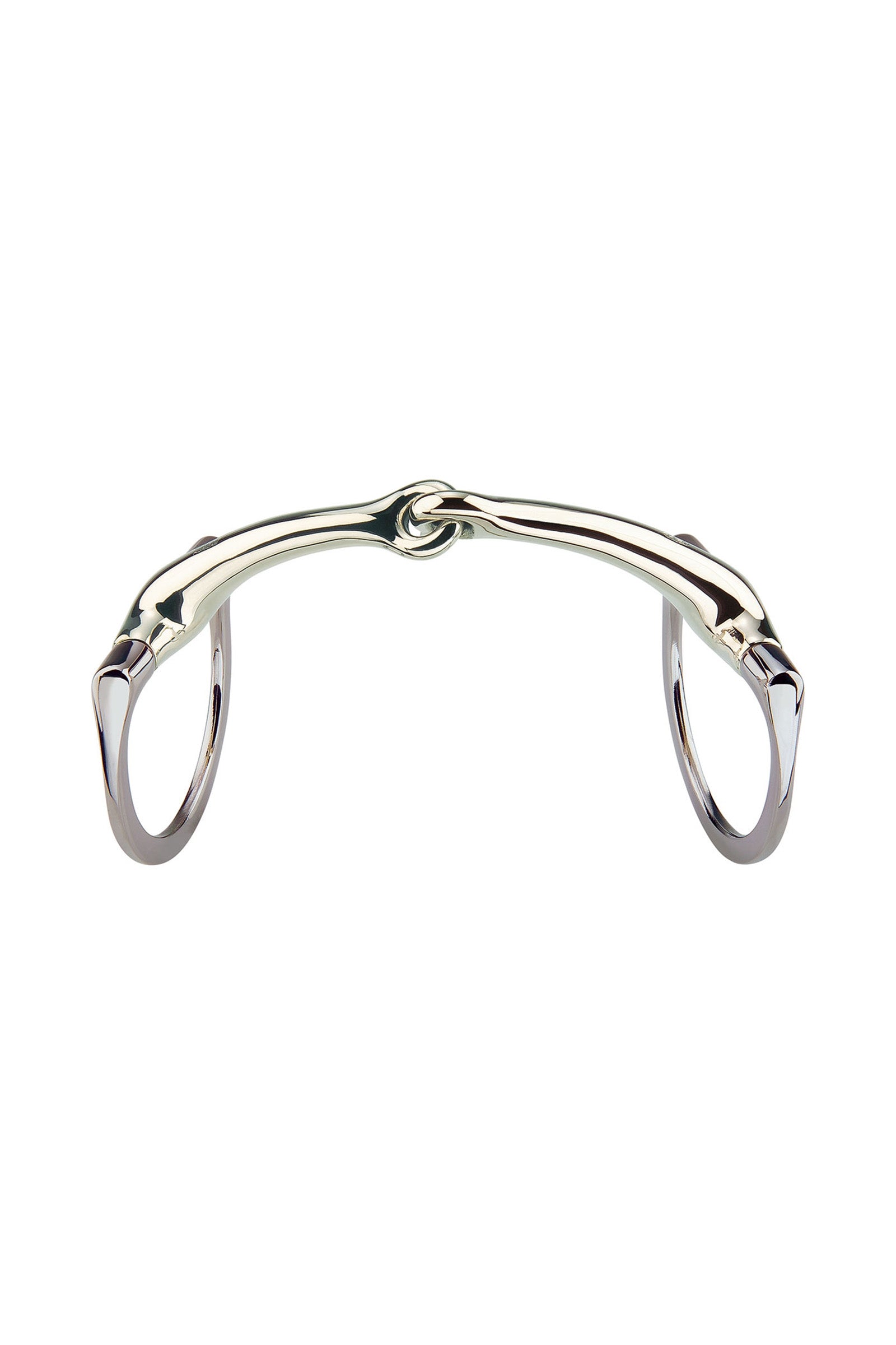 Sprenger Dynamic RS Eggbutt Bit, D-Rings, Single Jt., 16mm, Sensogan Horse Bits