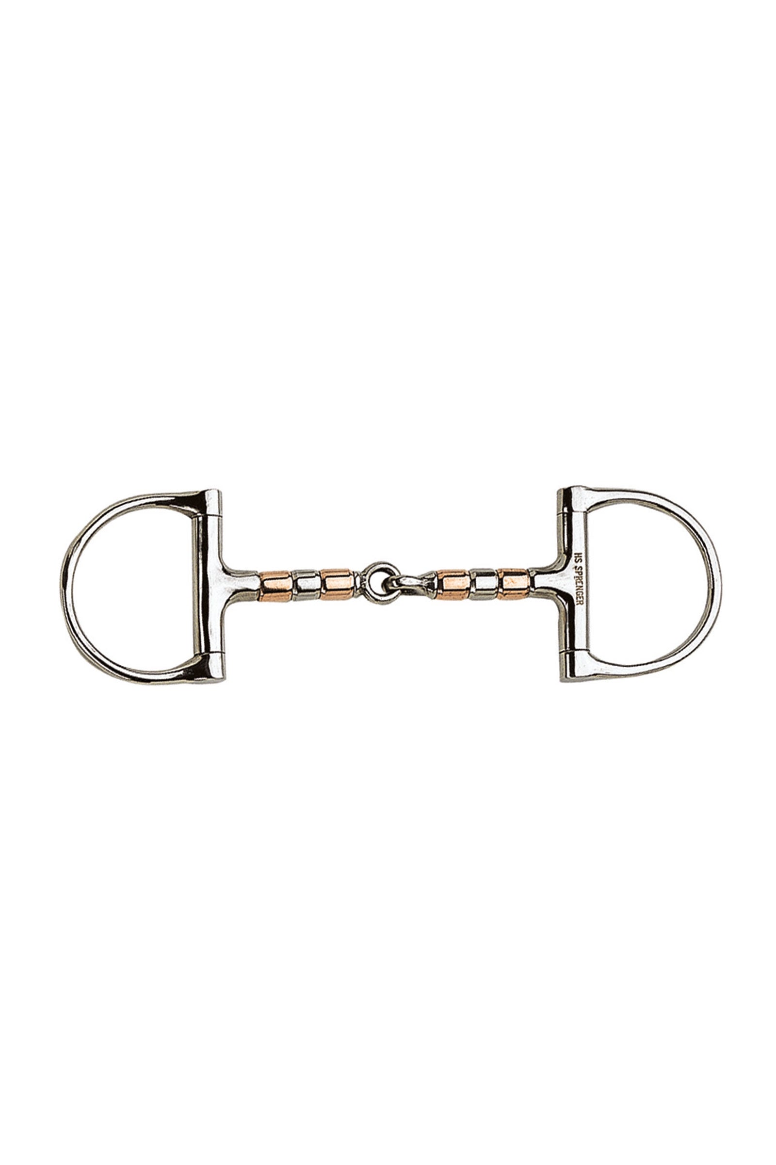 Sprenger Copper bit, roller mouth Horse Bits