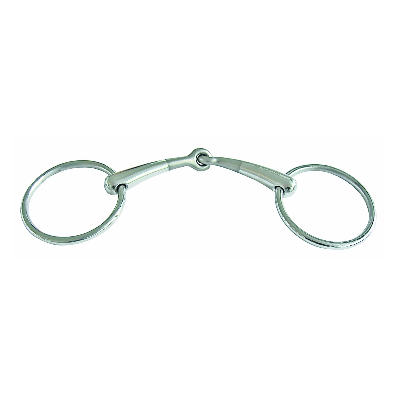 Sprenger Turnado Stainless Steel Loose Ring Snaffle, Single Jt. 16 mm Horse Bits