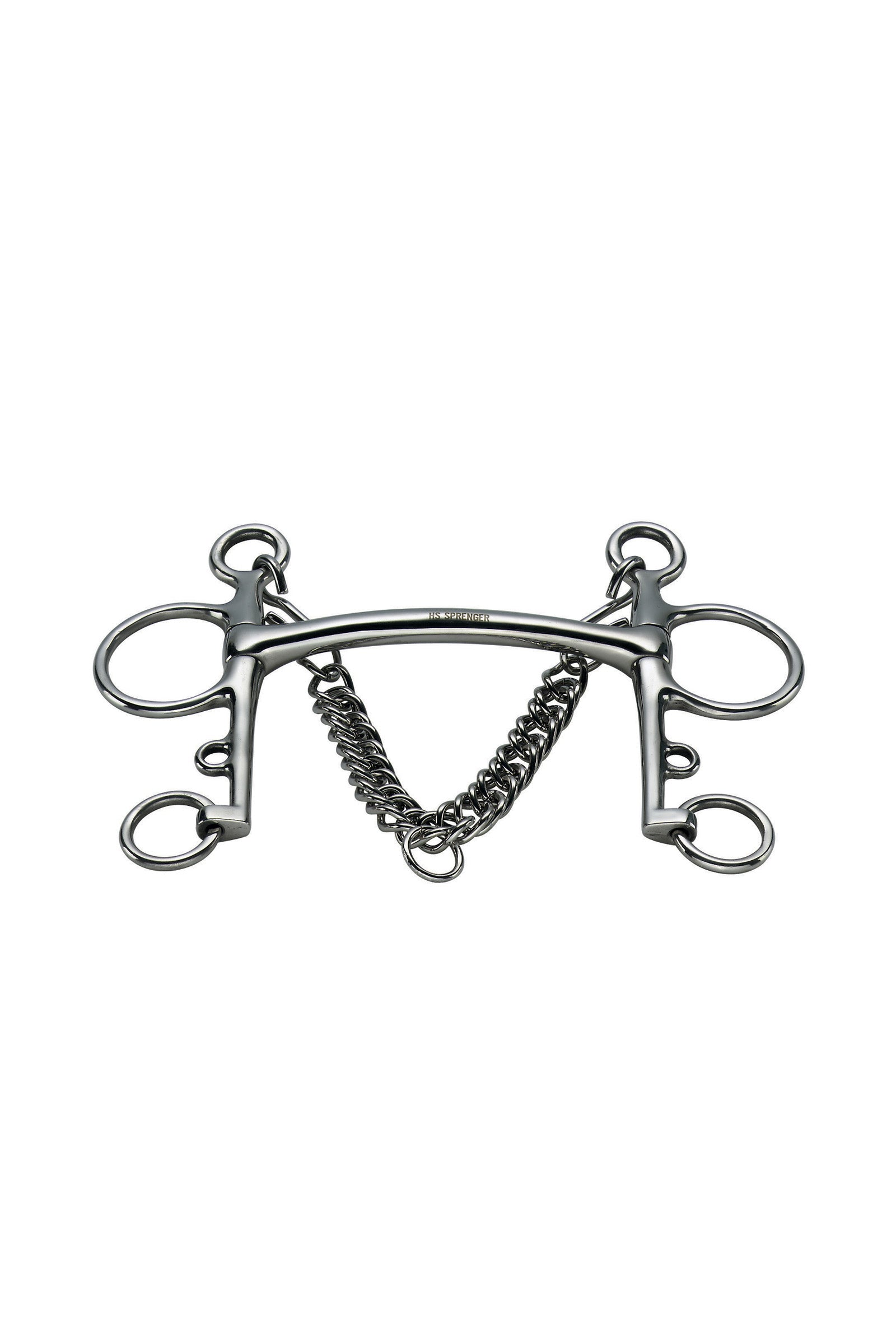 Sprenger Pelham Mullen Mouth -kuolain, kaareva, ruostumaton teräs Kuolaimet