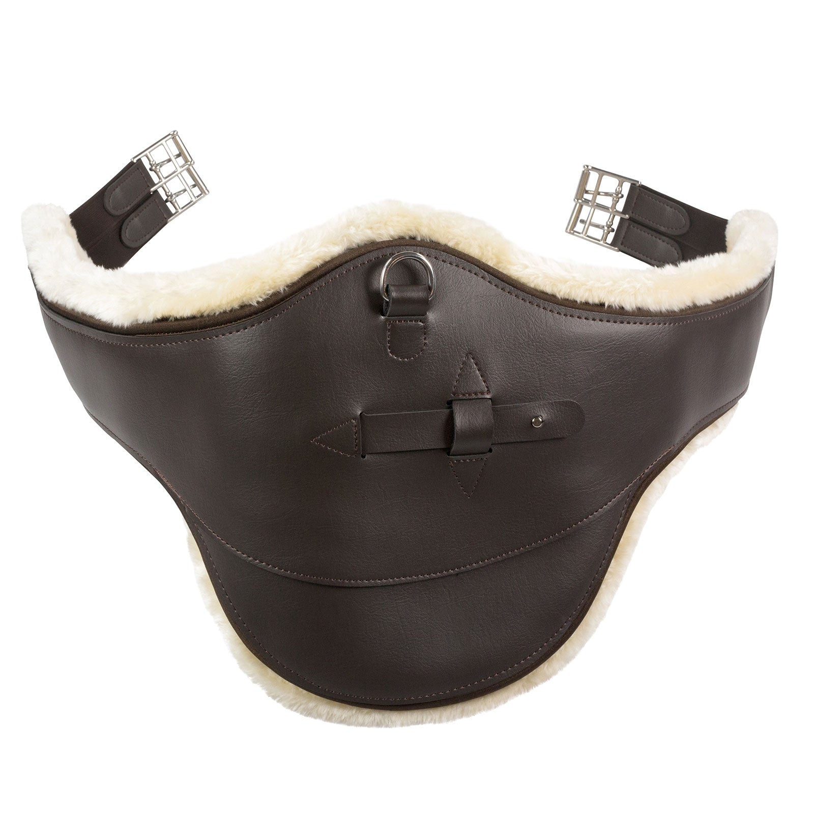 Horze Atlanta Stud Guard Girth with pile lining Saddles, Girths & Stirrups