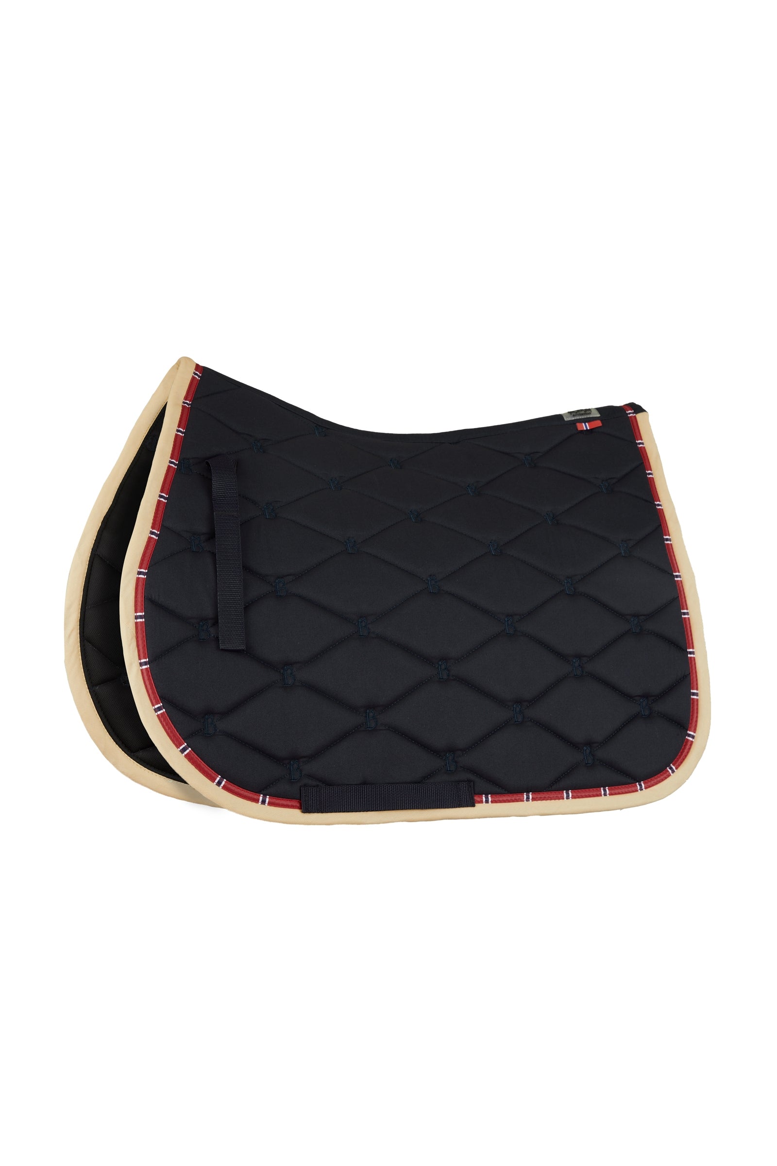 B Vertigo Amory Dressage Saddle Pad with Monogram Embroidery Saddle Pads