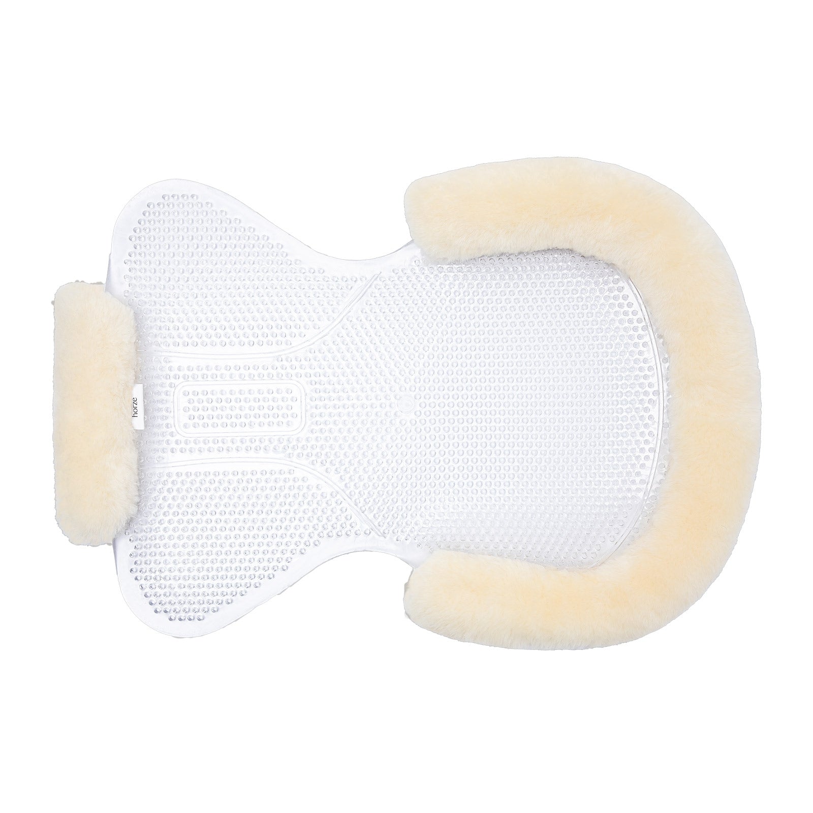 Horze Harleigh Gel Pad with Lambskin Trim Saddle Pads