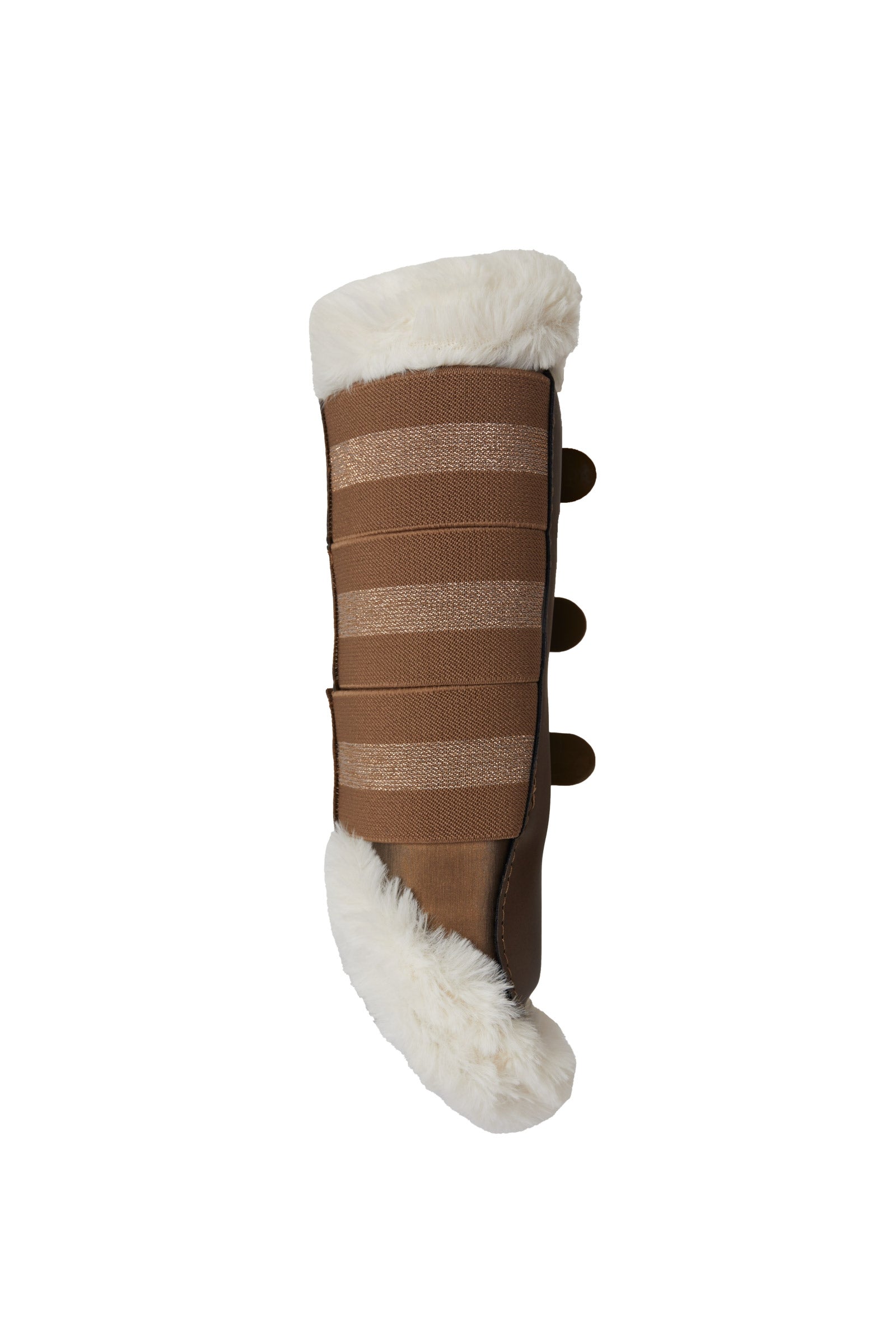 B Vertigo Drew Brushing Boots wit Faux Fur Lining Leg Protection & Hoof Protection for Horses
