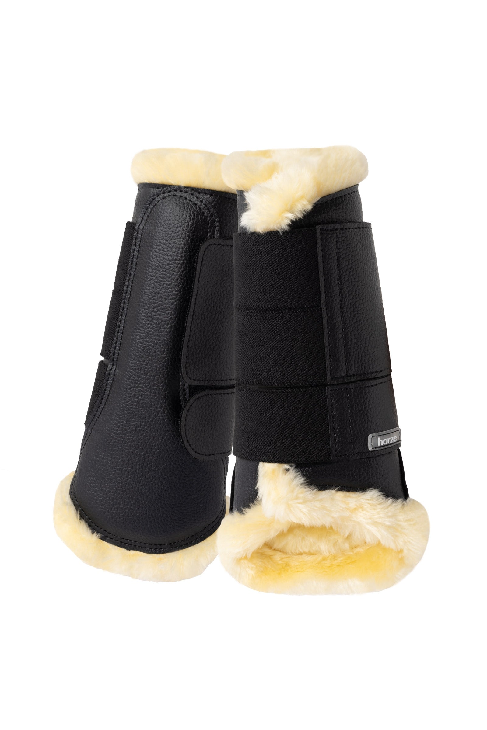 Horze Signature Brushing Boots Leg Protection & Hoof Protection for Horses