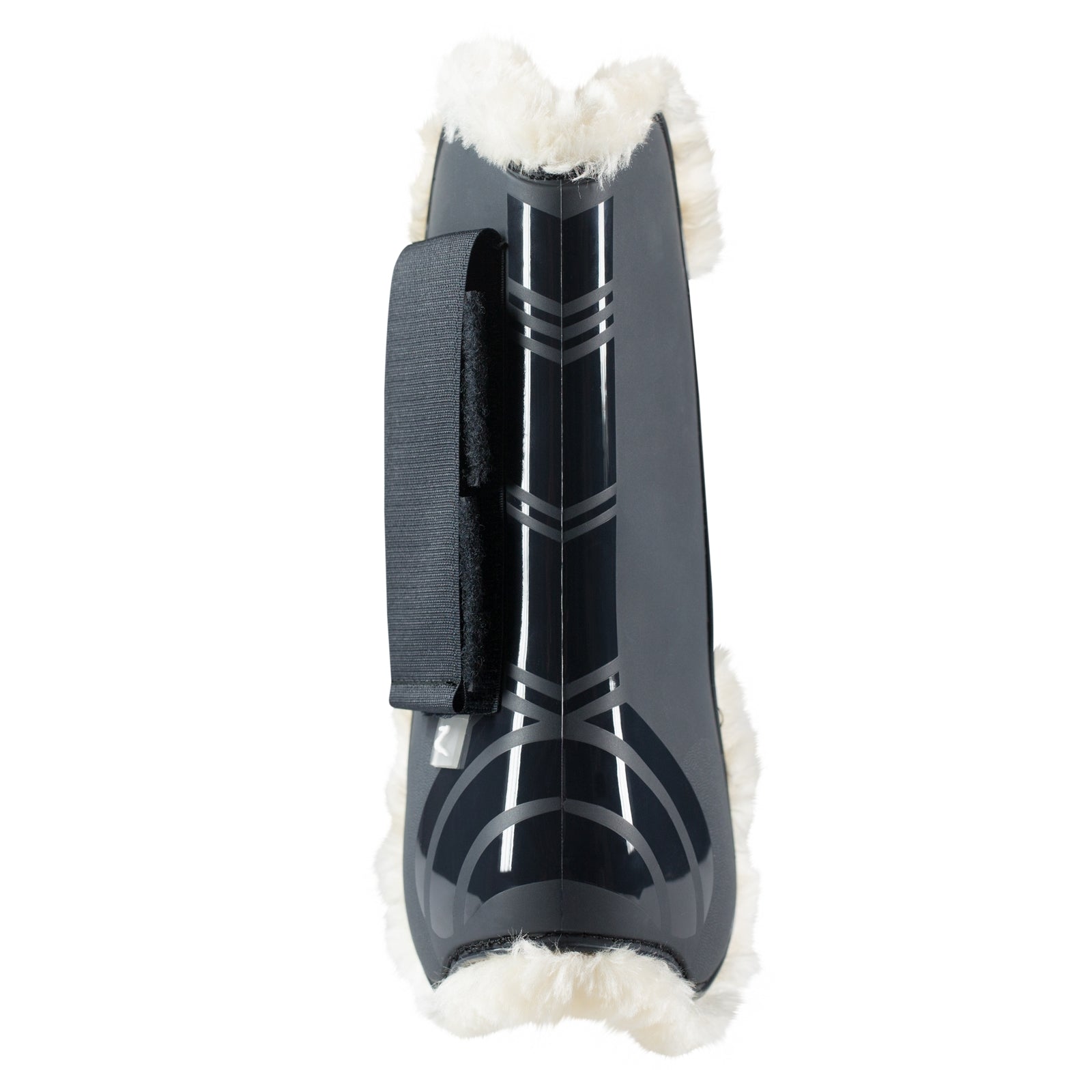 Horze Caliber Tendon Boots with Faux Fur Lining Leg Protection & Hoof Protection for Horses