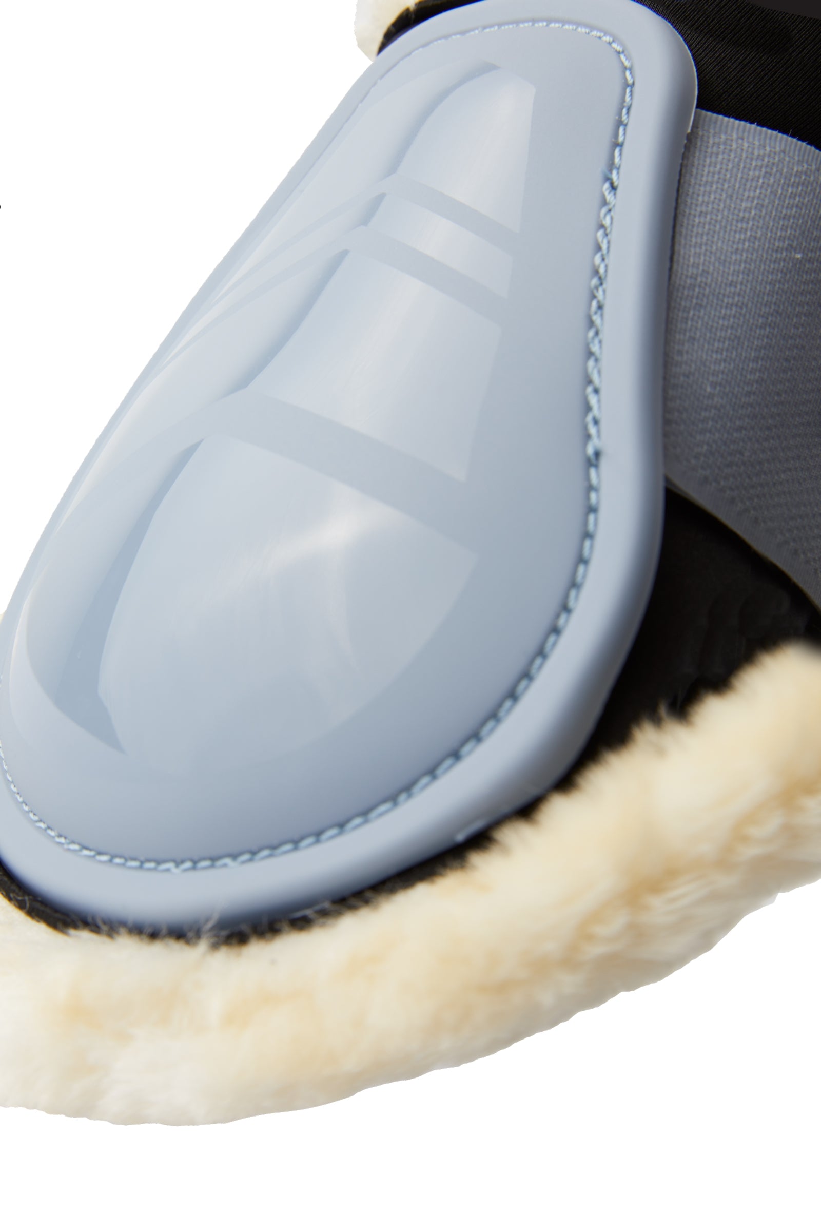 Horze Caliber Fetlock Boots with Faux Fur Lining Leg Protection & Hoof Protection for Horses