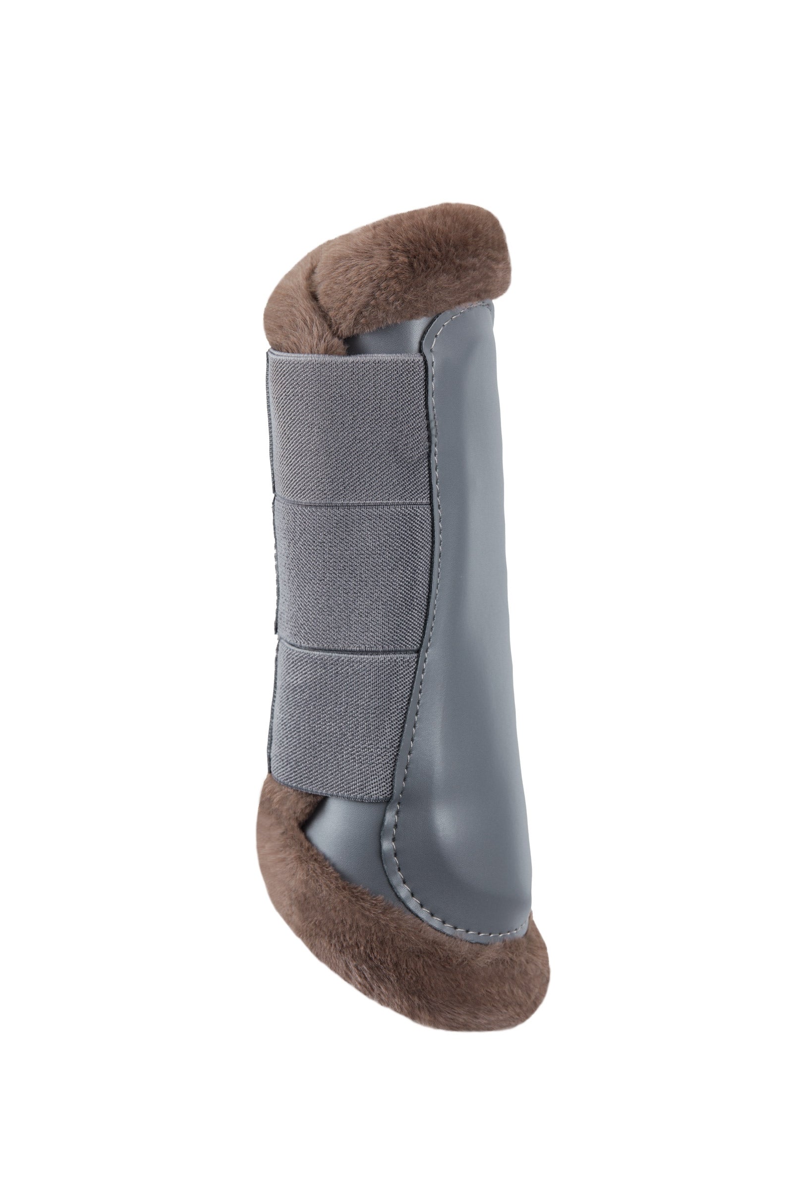Horze Houston Brushing Boots with Faux Fur Lining Leg Protection & Hoof Protection for Horses
