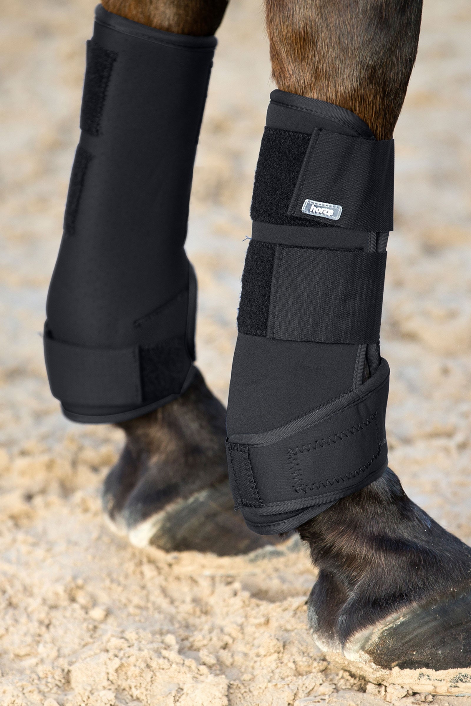 Horze Brushing Boots Leg Protection & Hoof Protection for Horses