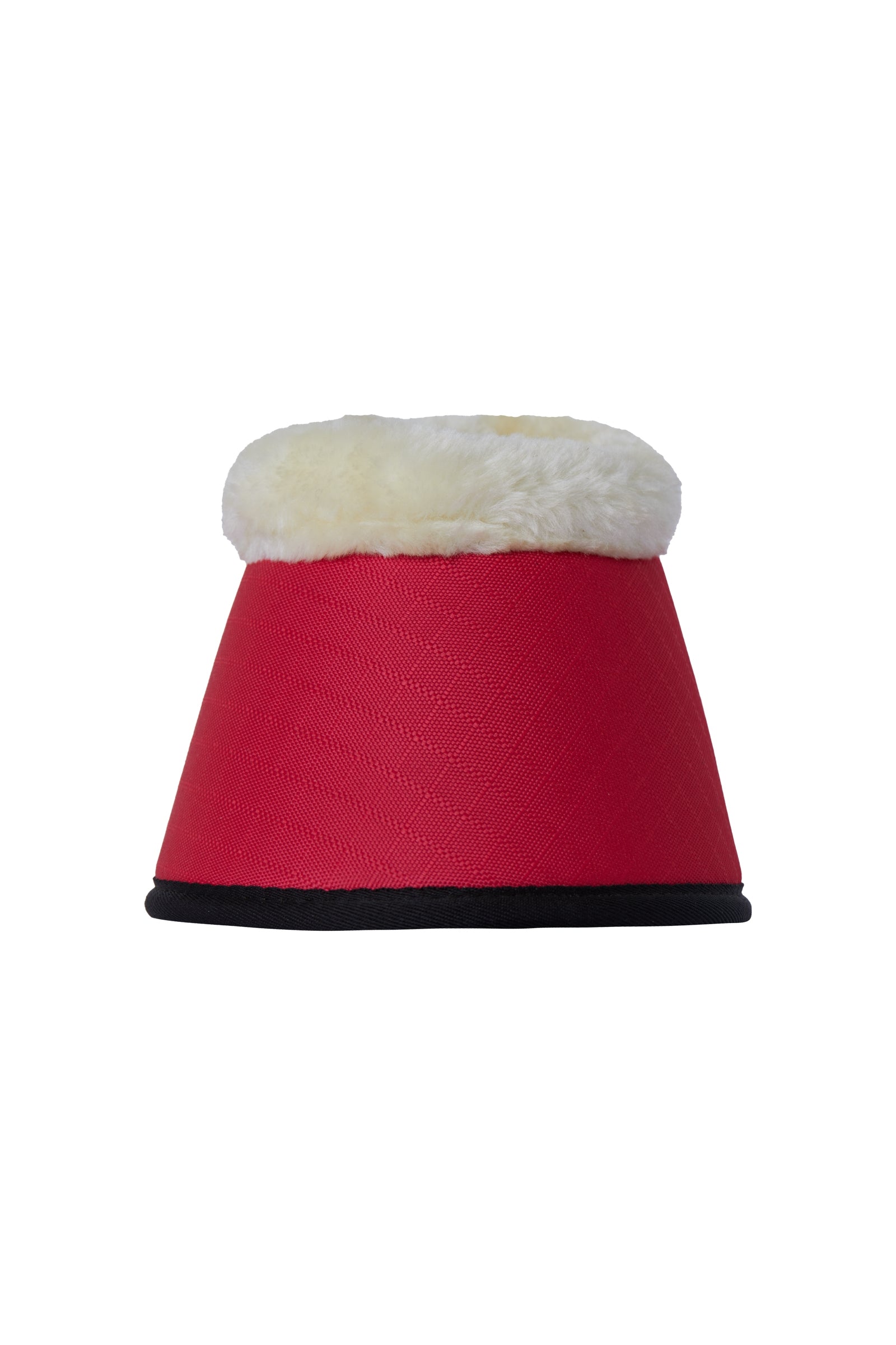 Horze Oslo Faux Fur Bell Boots Leg Protection & Hoof Protection for Horses