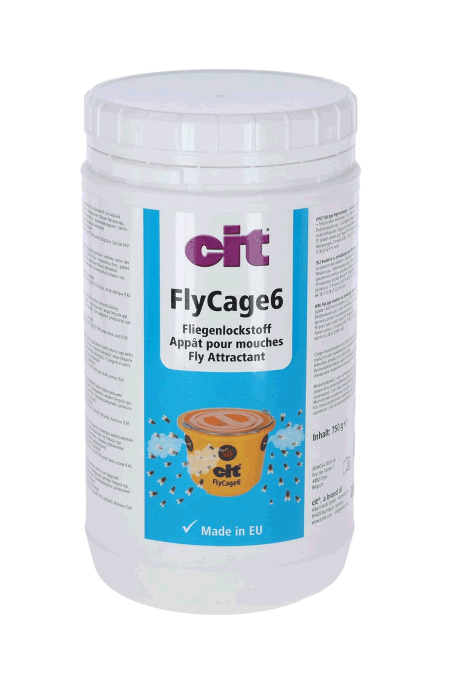 Kerbl Cit kärpäsansan houkutin FlyCage 6, 750 g Hyönteissuojat