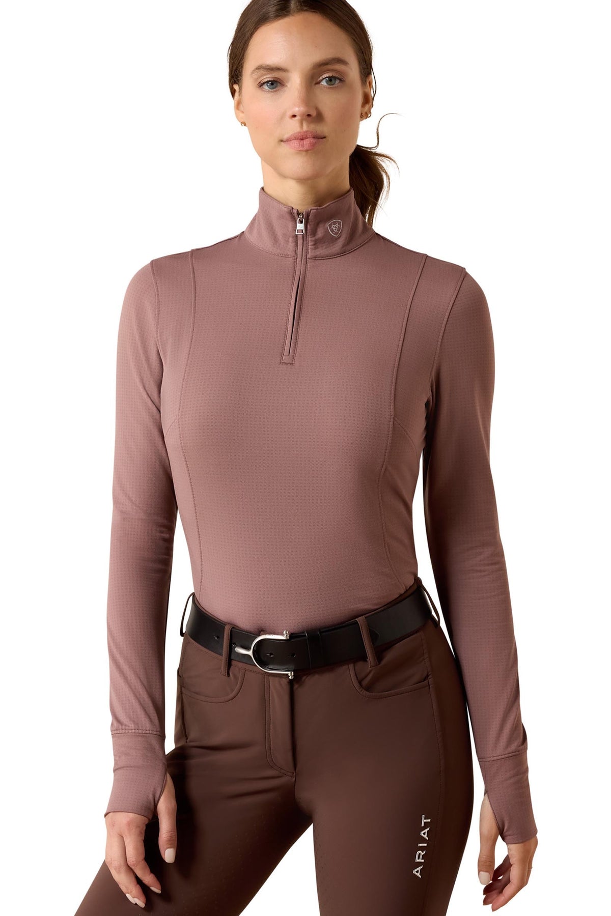 Ariat Naisten Gridwork 2.0 baselayer 1/4-vetoketjulla Naisten ratsastusvaatteet