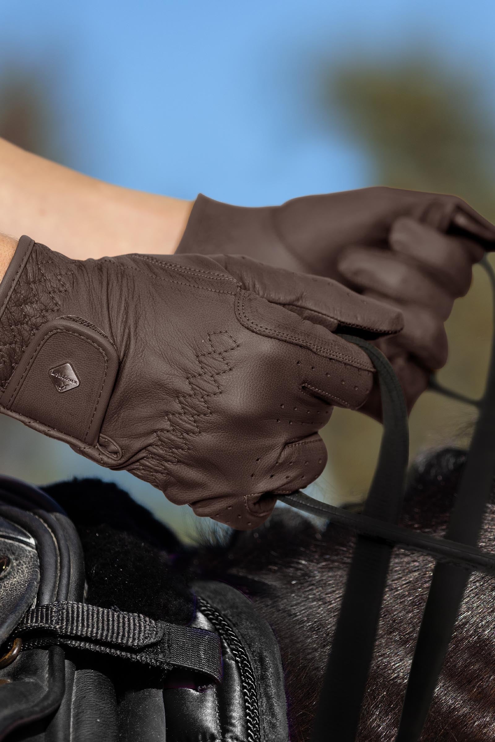 LeMieux Pro Touch Classic Leather Glove Riding Gloves