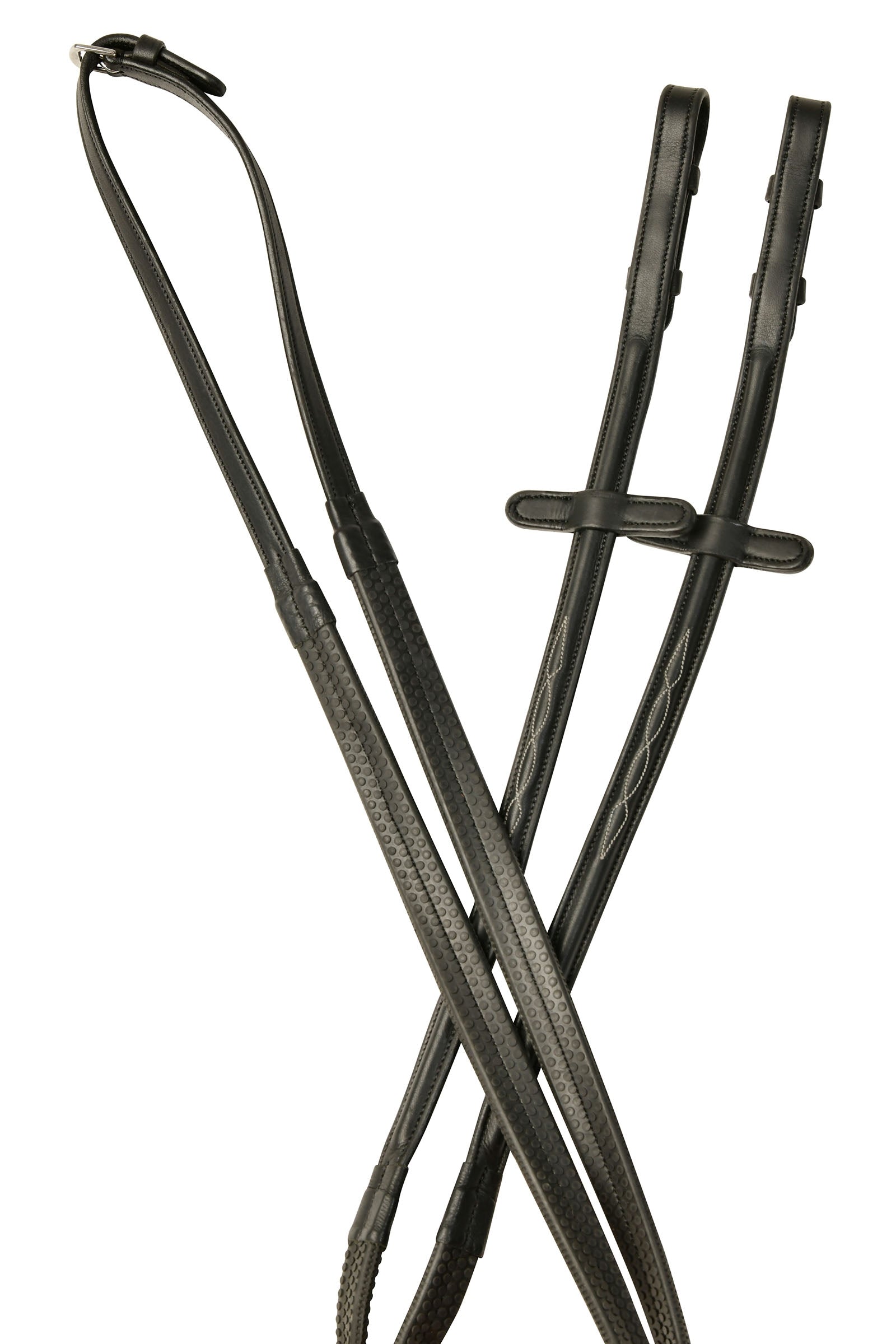 Collegiate Comfitec Opulux Fancy rênes en caoutchouc avec couture surélevée Suitset & Ohjat