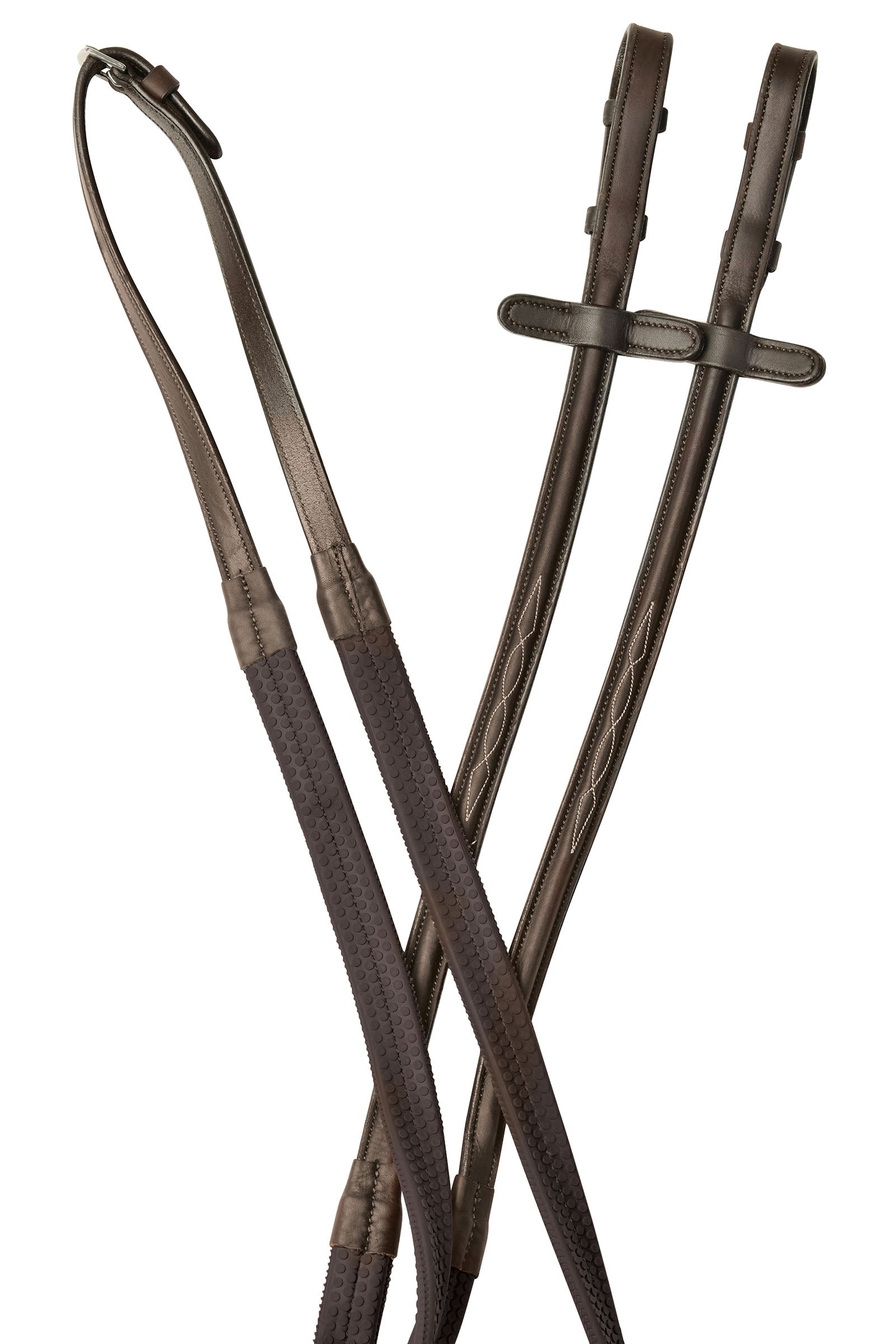 Collegiate Comfitec Opulux Fancy rênes en caoutchouc avec couture surélevée Suitset & Ohjat