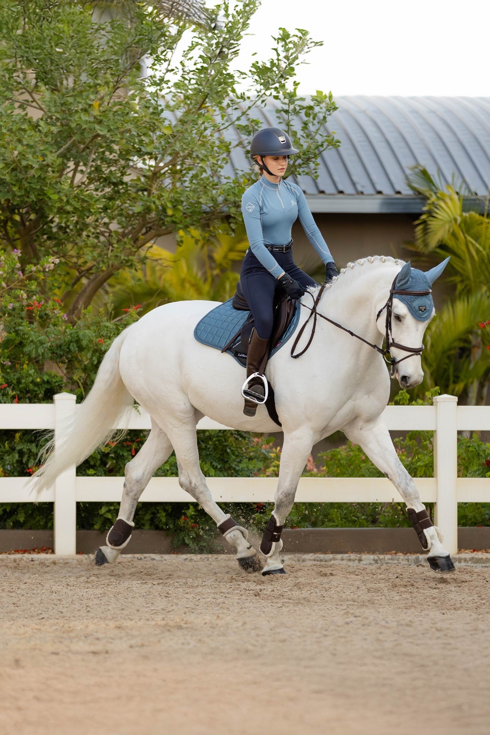 LeMieux Loire Classic Square Close Contact Saddle Pad Saddle Pads