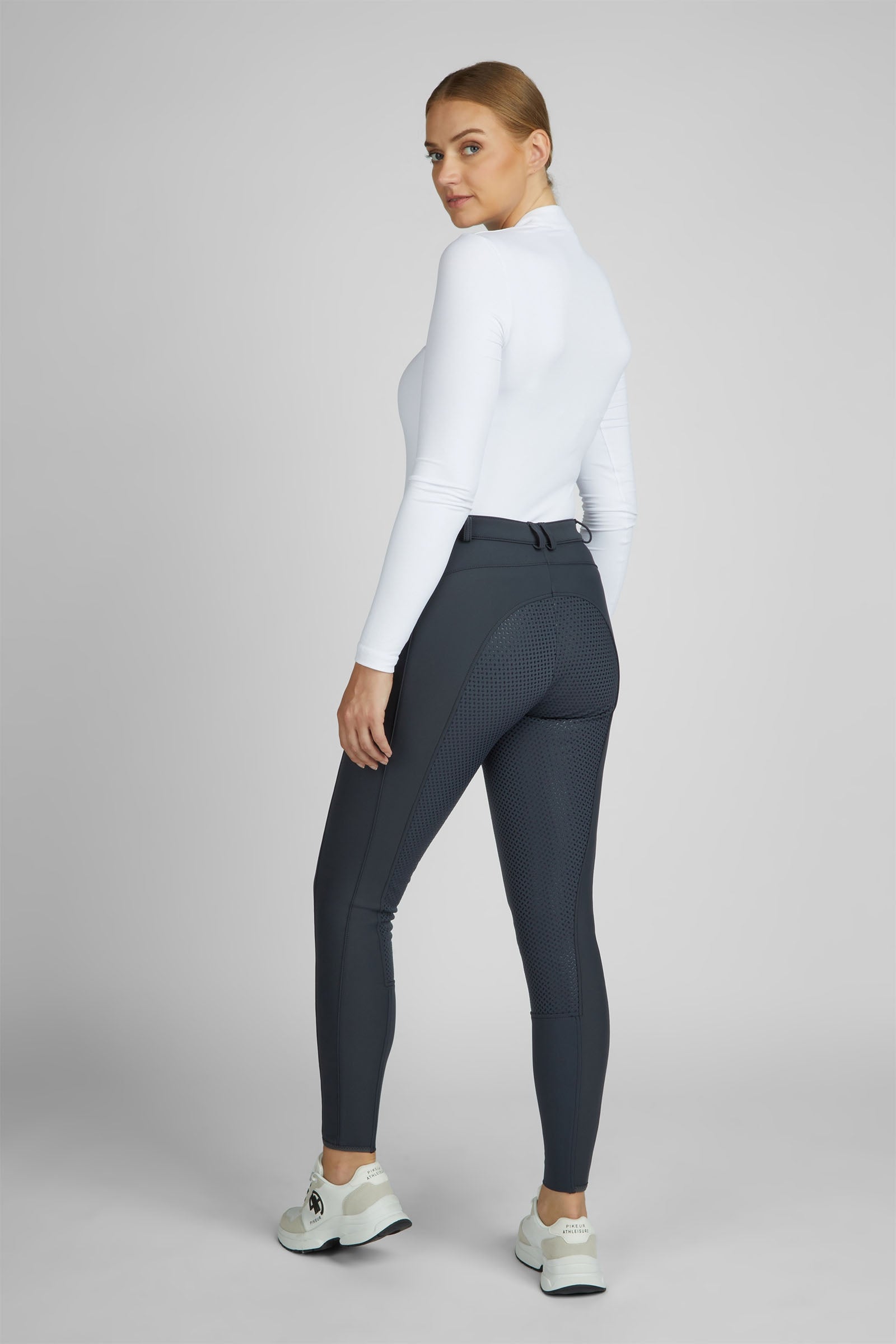 Pikeur Tessa Softshell Täysgrippi Ratsastushousut Womens Breeches