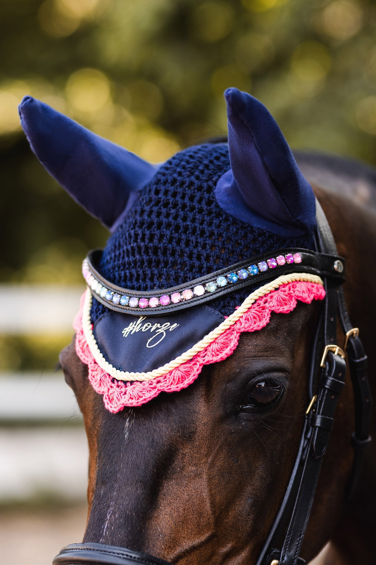 Horze Magic Carousel Part 2 Ear Nets Saddle Pads
