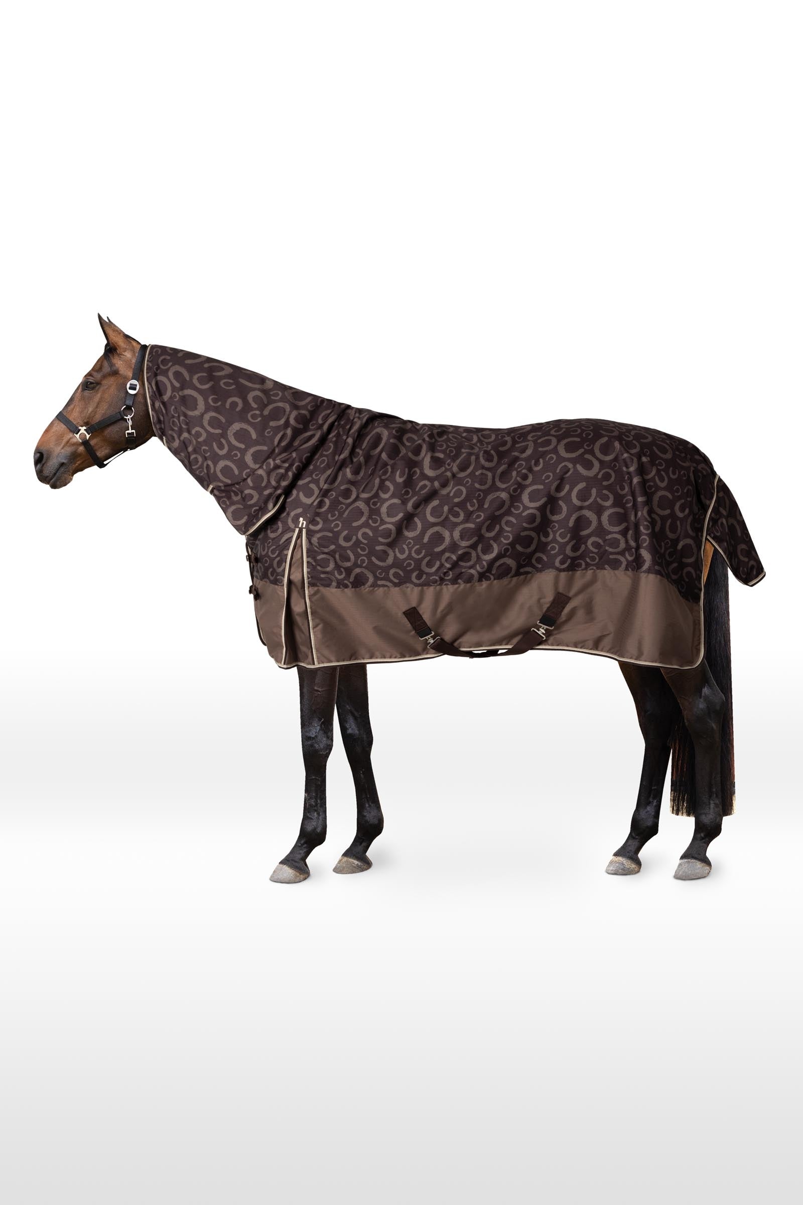 Horze Glasgow Lightweight Full Neck Turnout Rug, 0g Horse Rugs