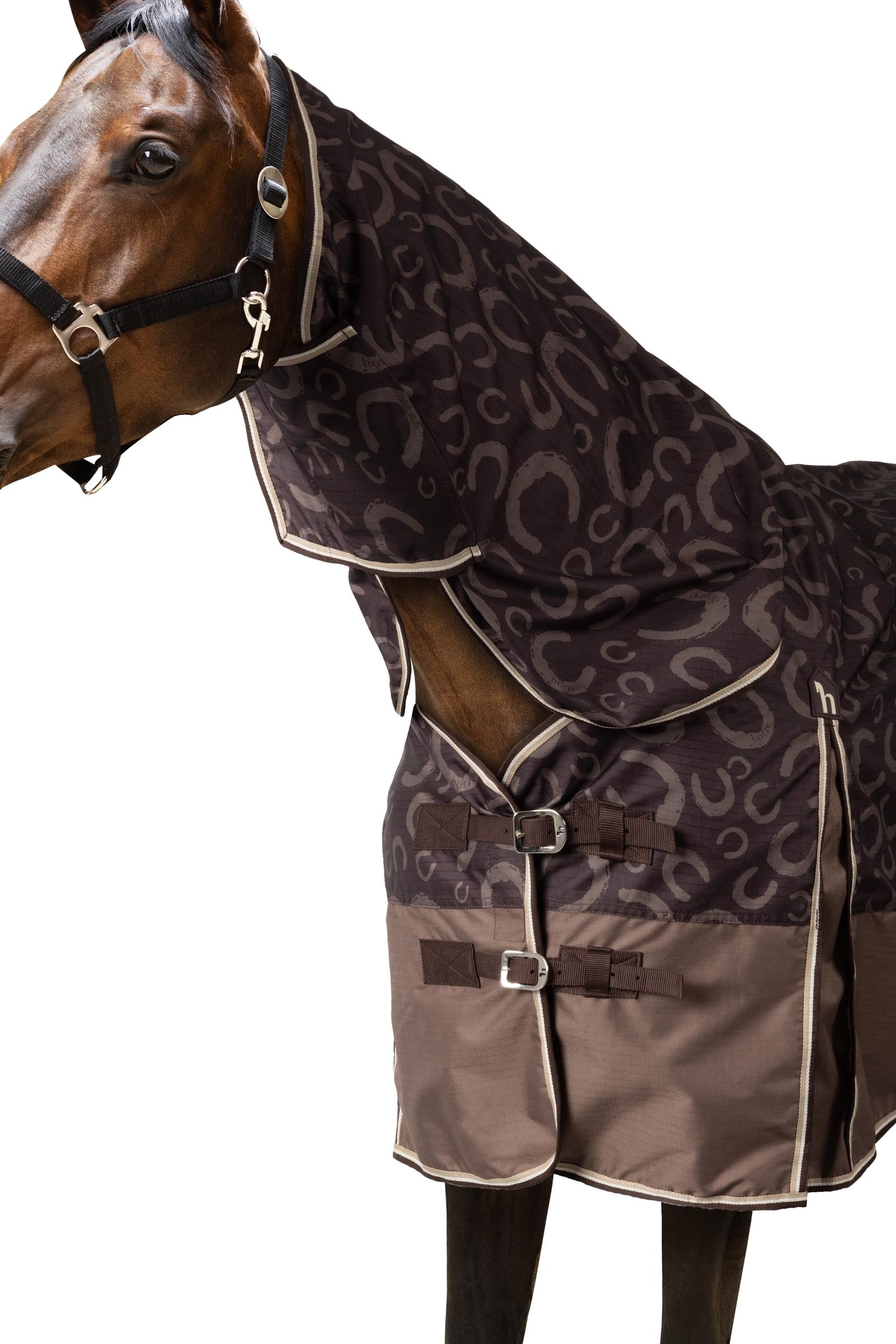 Horze Glasgow Lightweight Full Neck Turnout Rug, 0g Horse Rugs
