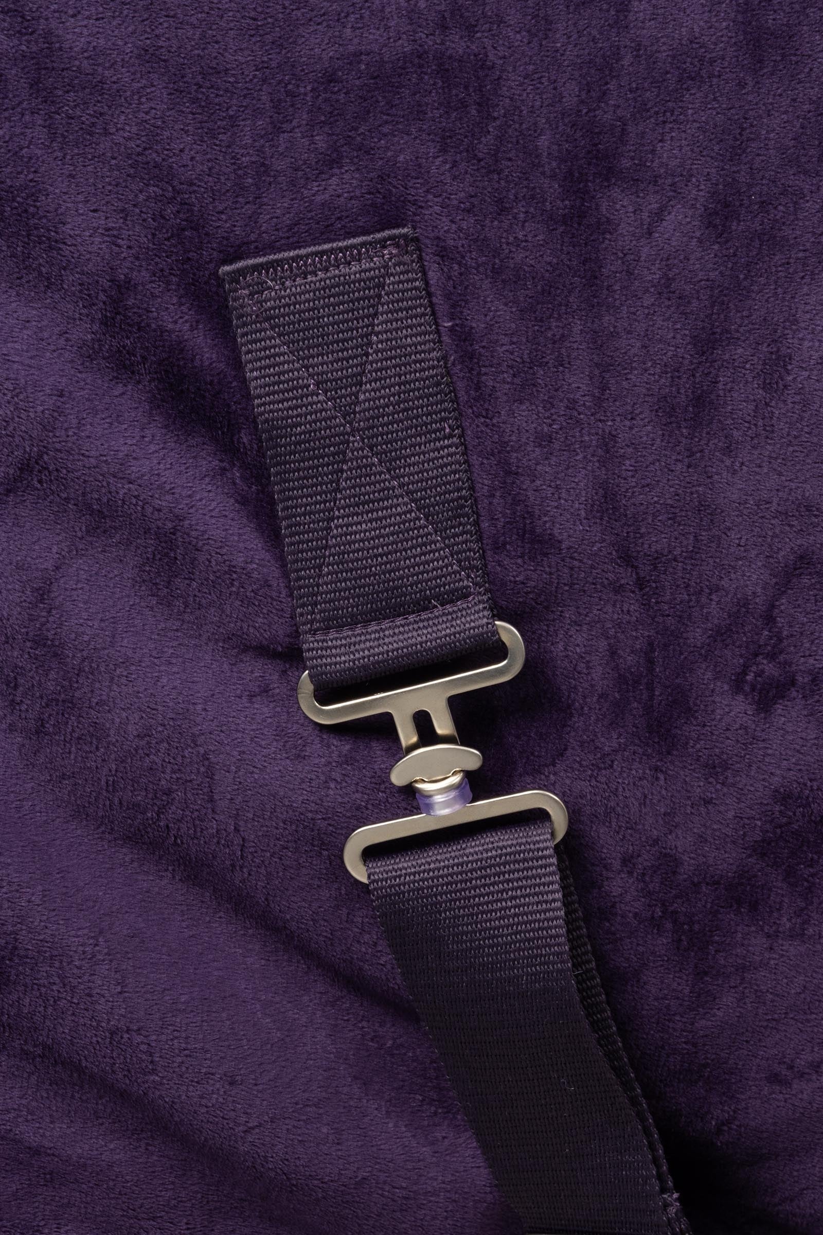 Horze Lincoln Fleece Rug with Fur Collar Horse Rugs