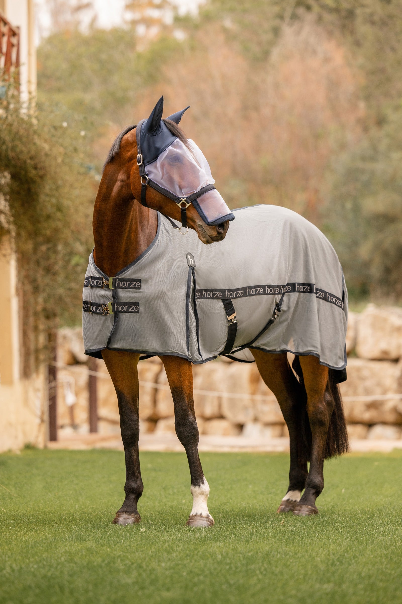 Horze Paso Fino Fly Rug with UV Protection Horse Rugs