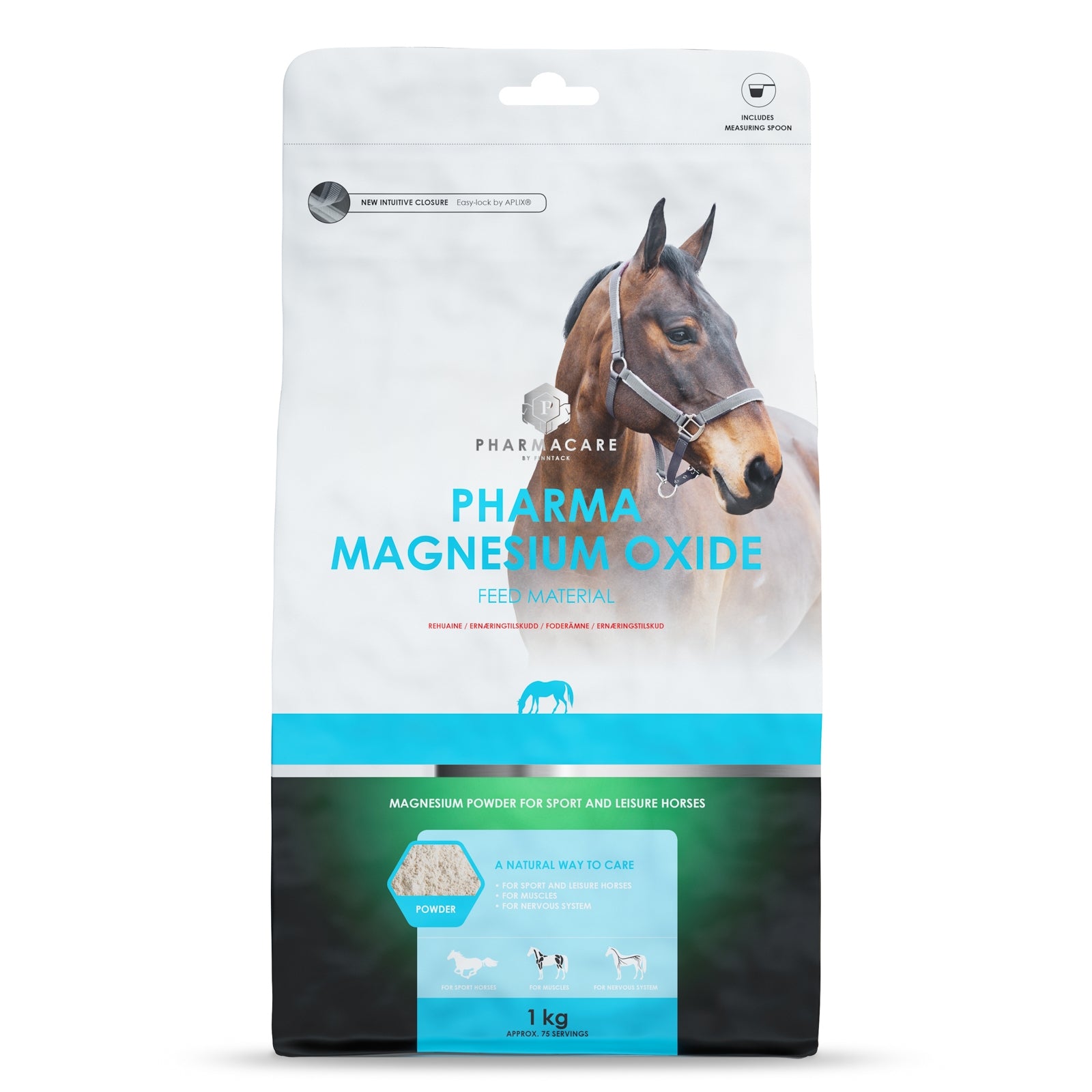 Pharmacare Pharma magnesiumoksidi, 1 kg Horse Feed & Nutrition