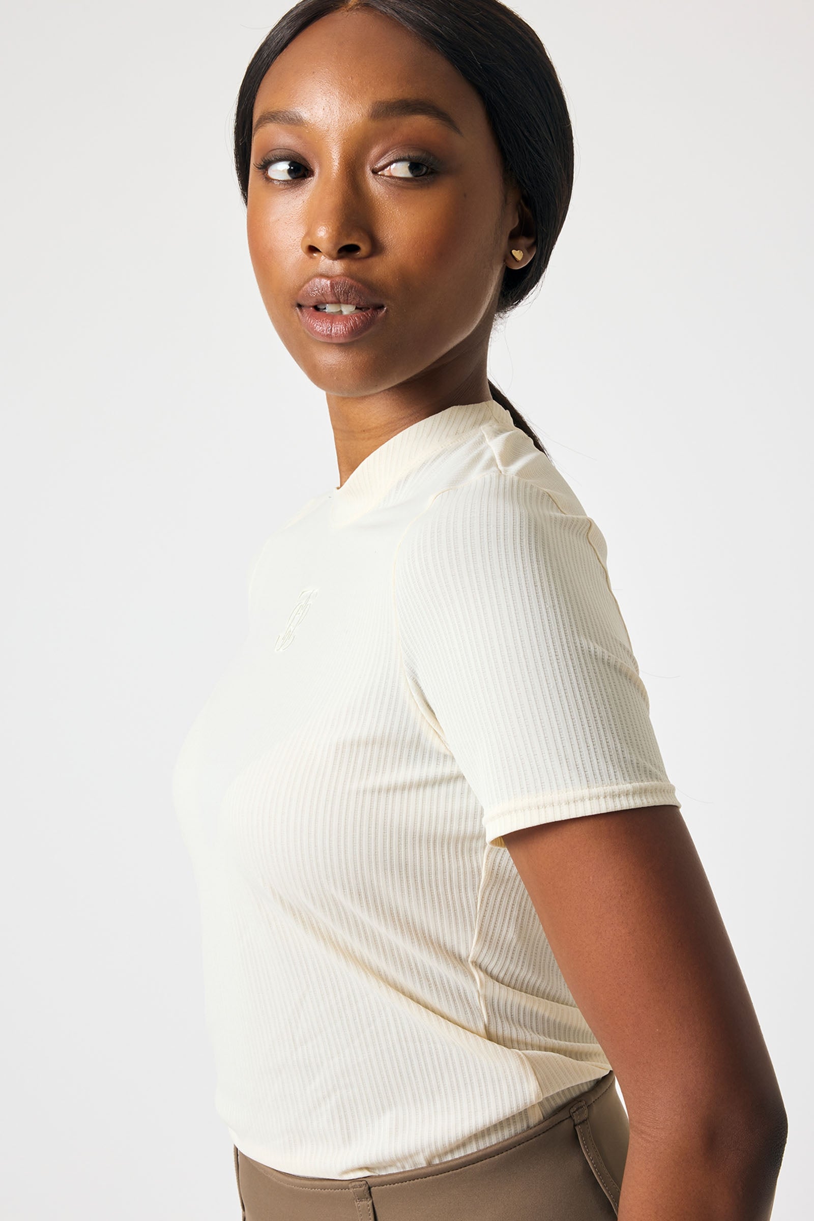 PS of Sweden Courtney S/S Striped Mesh Top Women’s Riding Clothing