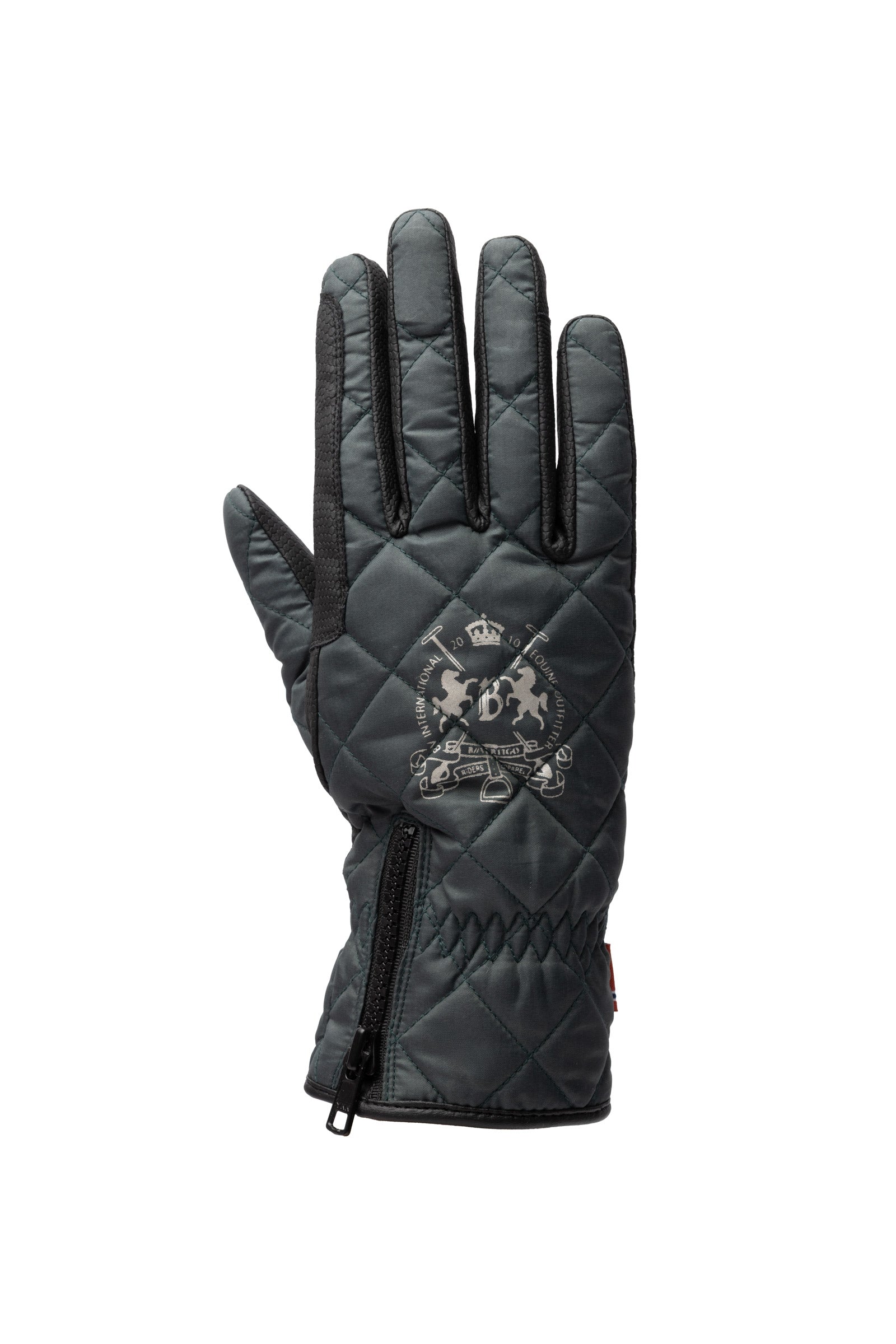 B Vertigo Onyx Waterproof Padded Riding Gloves Riding Gloves
