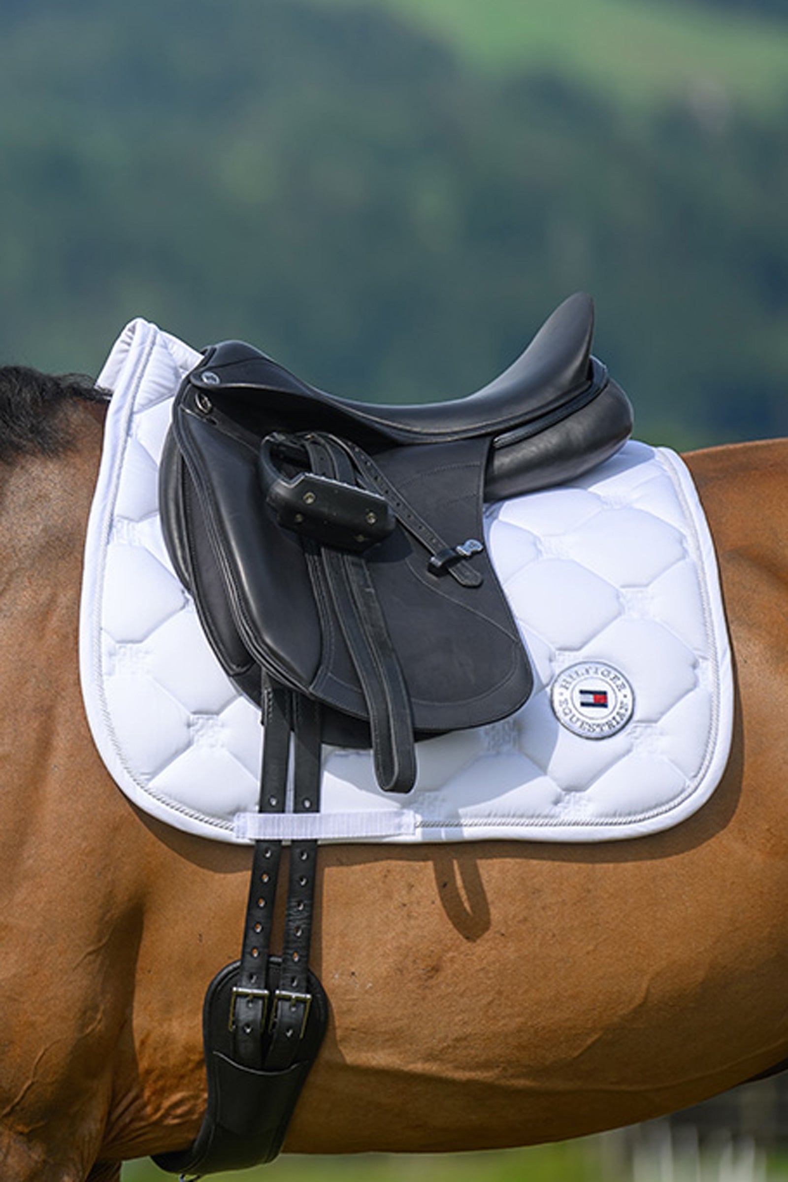 Tommy Hilfiger Equestrian Liberty koulusatulan huopa Satulahuovat