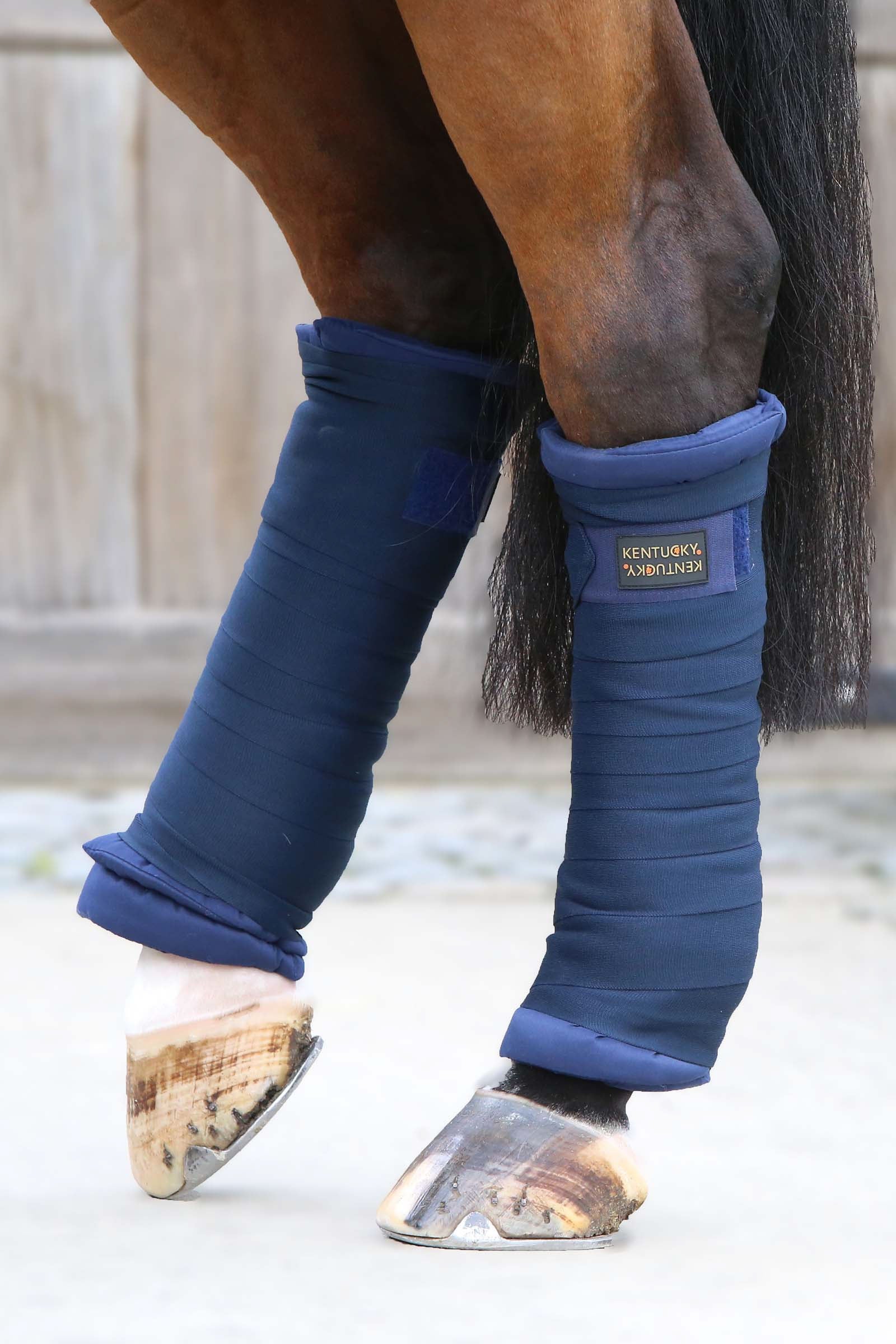 Kentucky Horsewear tikatut pintelinpatjat, 4 kpl Leg Protection & Hoof Protection for Horses