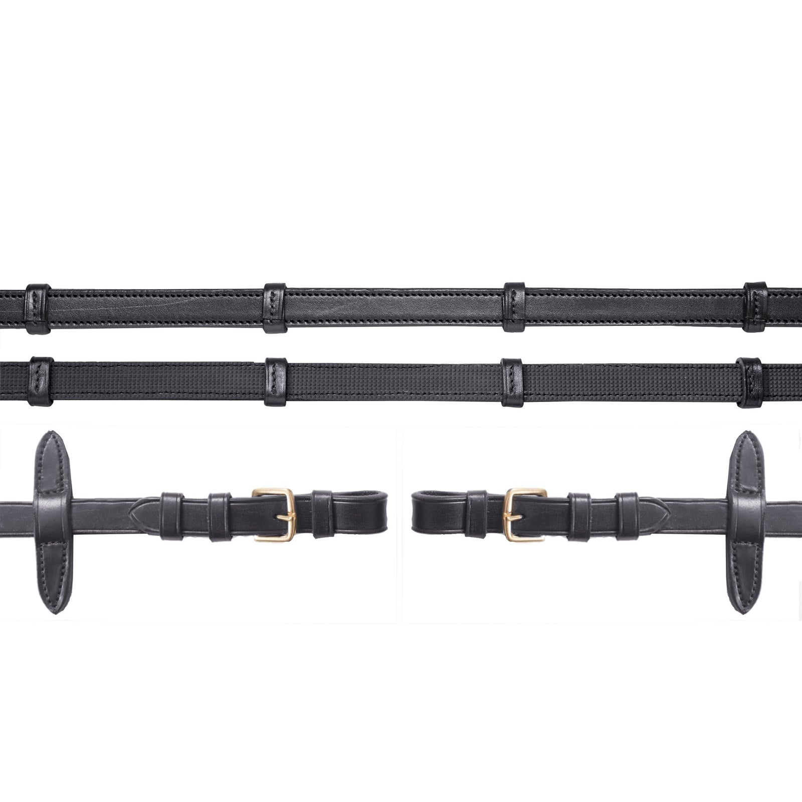 Schockemöhle Sports puolikumiohjat solkikiinnityksellä Suitset & Ohjat