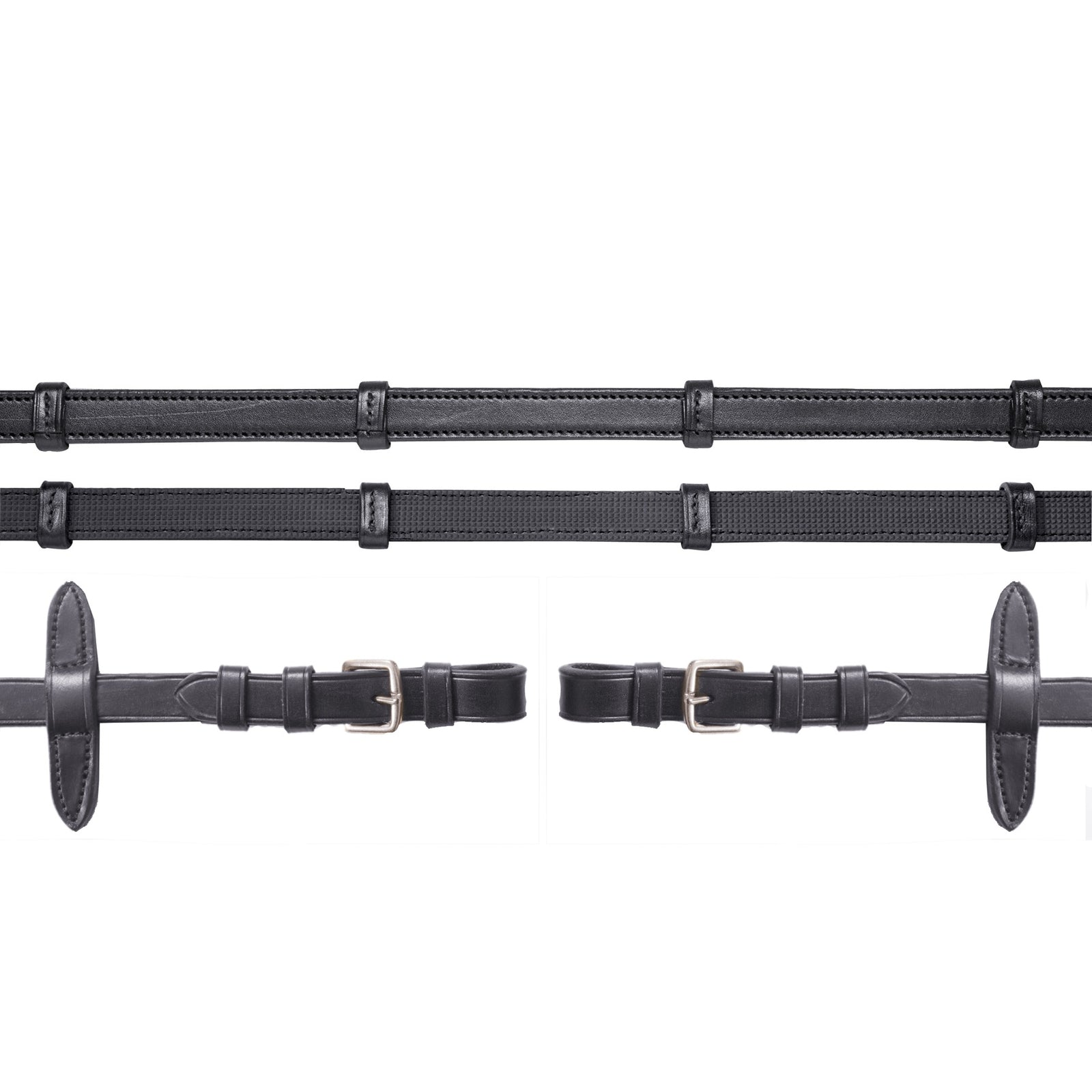 Schockemöhle Sports puolikumiohjat solkikiinnityksellä Suitset & Ohjat