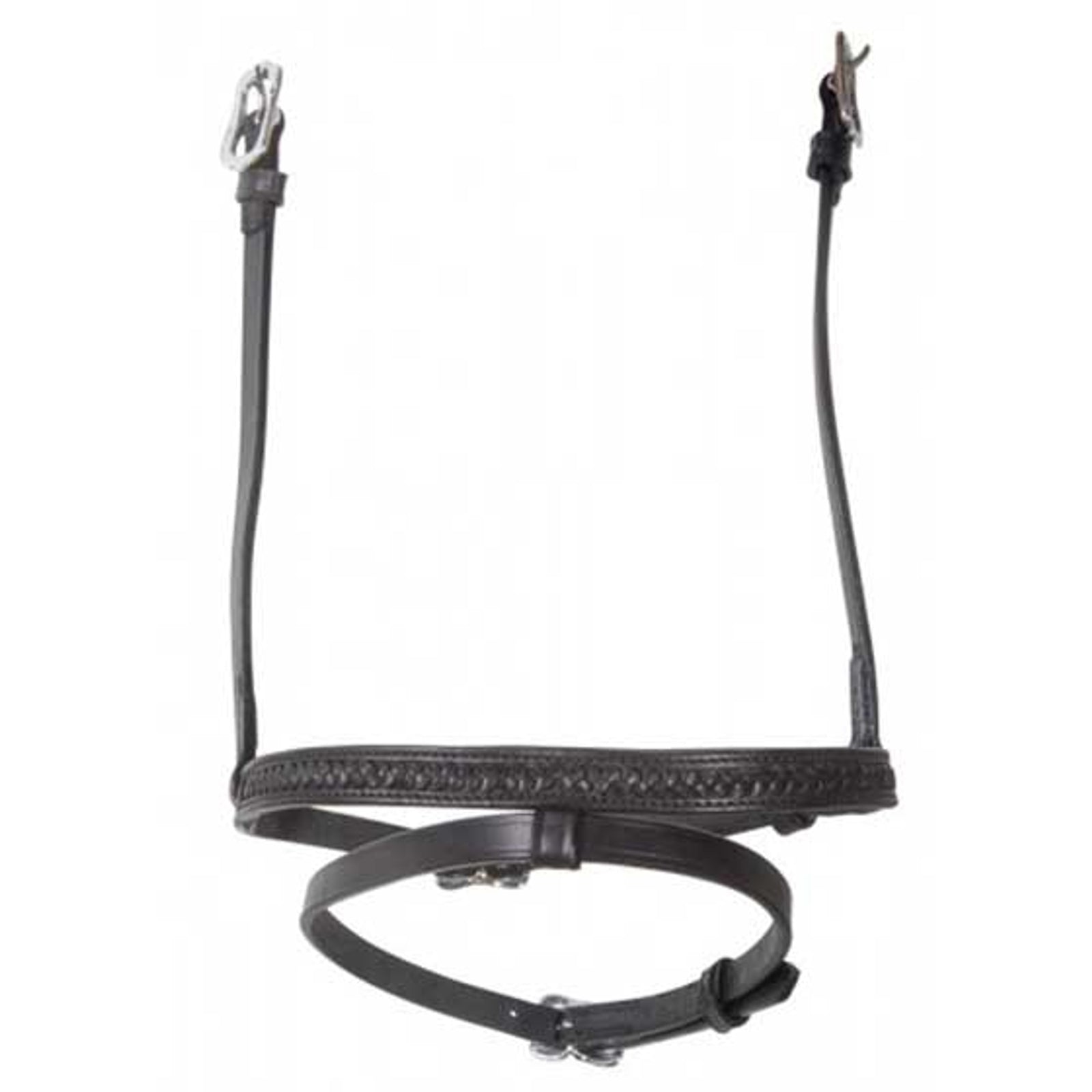 Karlslund yhdistelmäturpahihna letitetyllä koristenauhalla Suitset & Ohjat