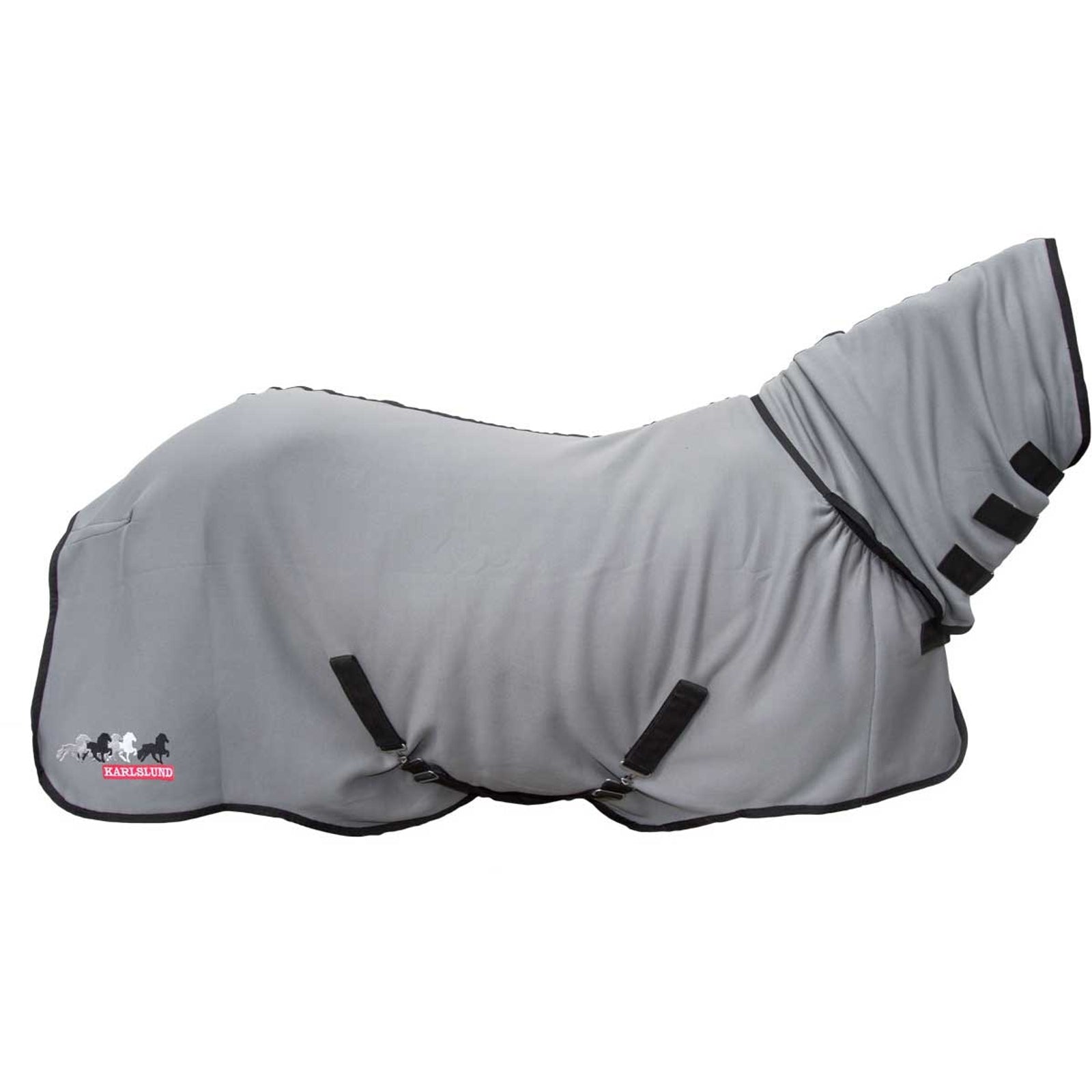 Karlslund Quick-Dry fleeceloimi kaulakappaleella Loimet