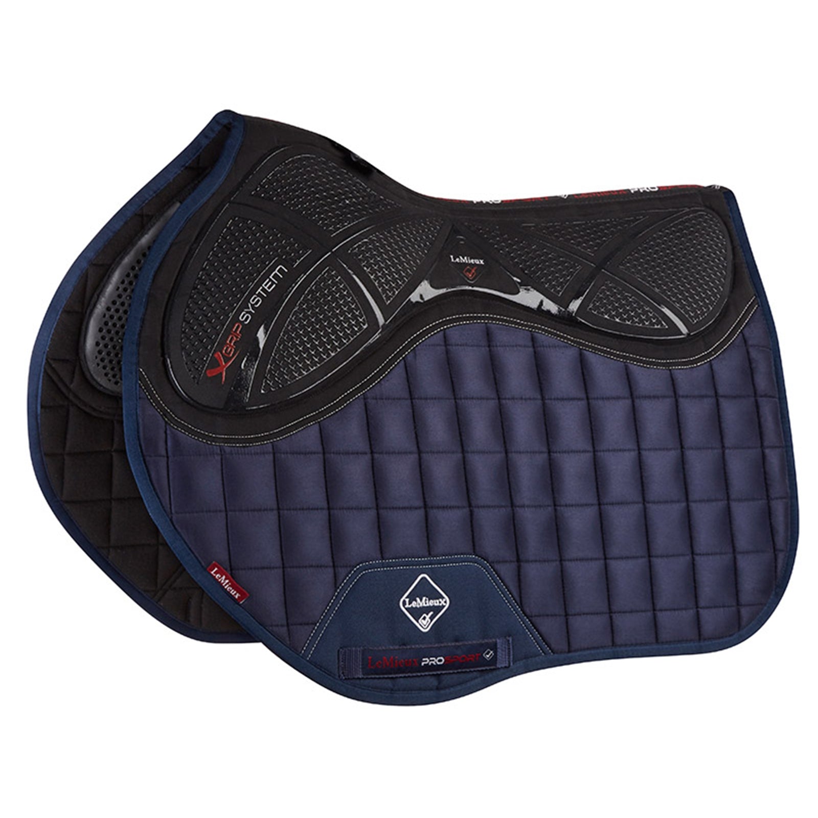 LeMieux X-Grip Twin Sided Eurojump Square Saddle Pads