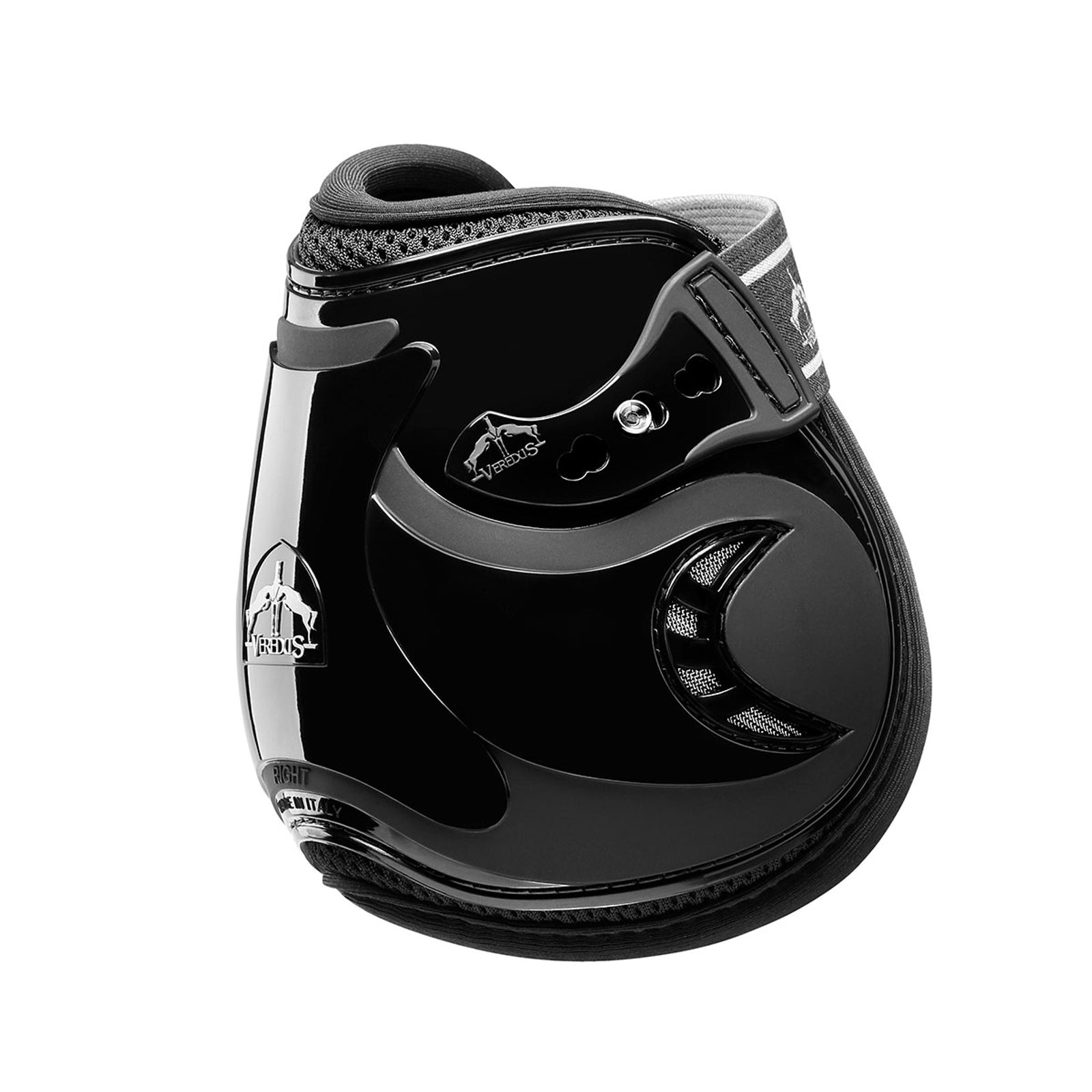 Veredus Pro Jump Vento lyhyet takasuojat joustoilla Leg Protection & Hoof Protection for Horses