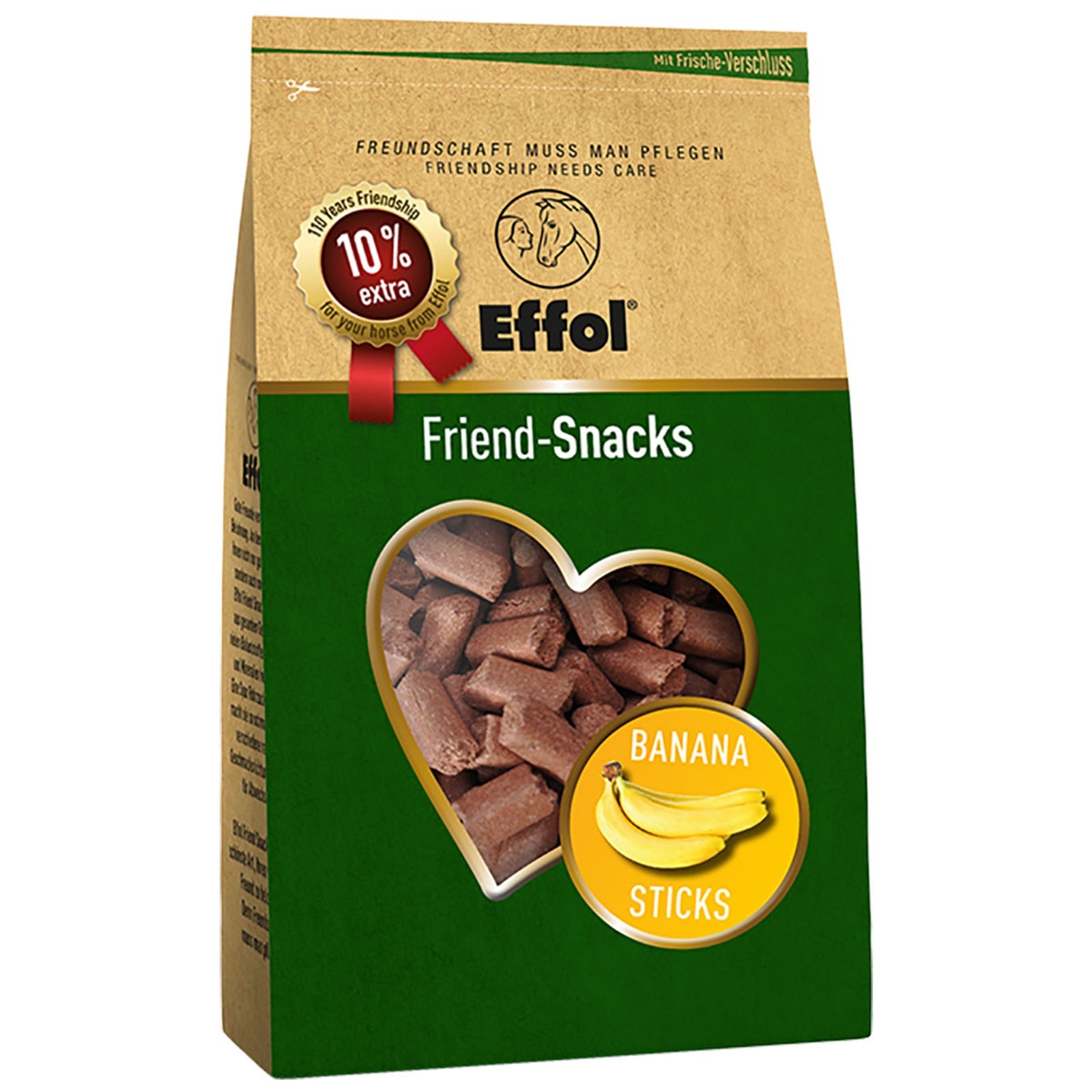 Effol Friend-Snacks Banana makupalat, 1,1 kg Horse Feed & Nutrition