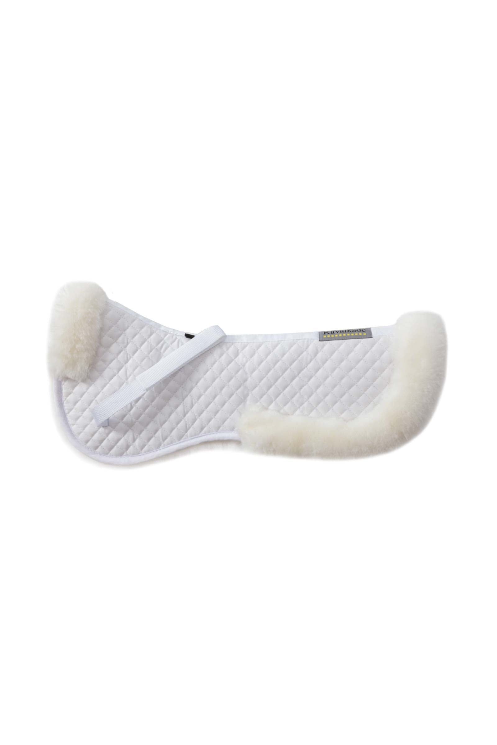 Kavalkade Lambswool pad w/ brim behind, lambswool Saddle Pads