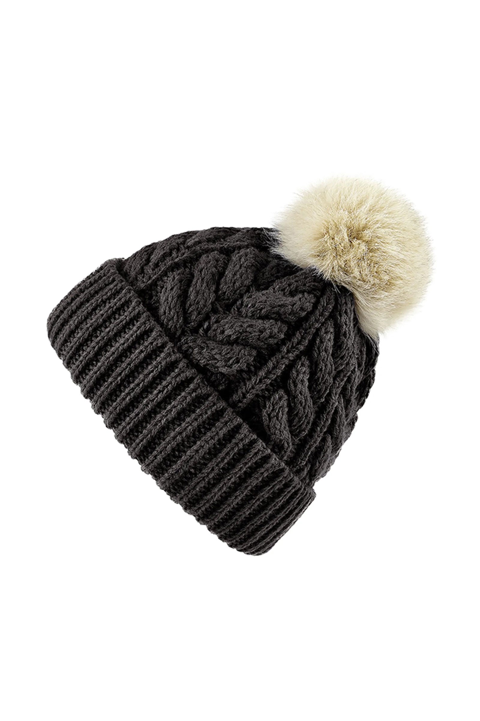 Cavallo CavalDune Cap With Fake Fur Pompon Accessories