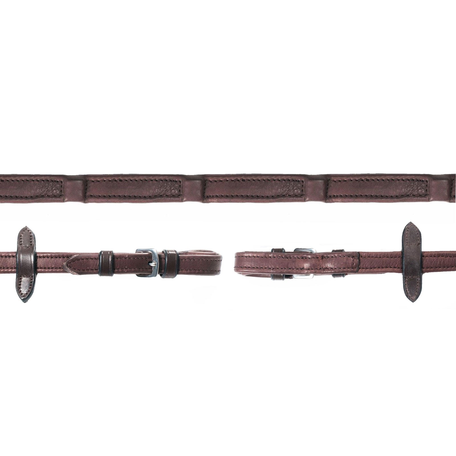 Schockemöhle Sports Durasoft Leather Reins, nylon inlay Bridles & Reins