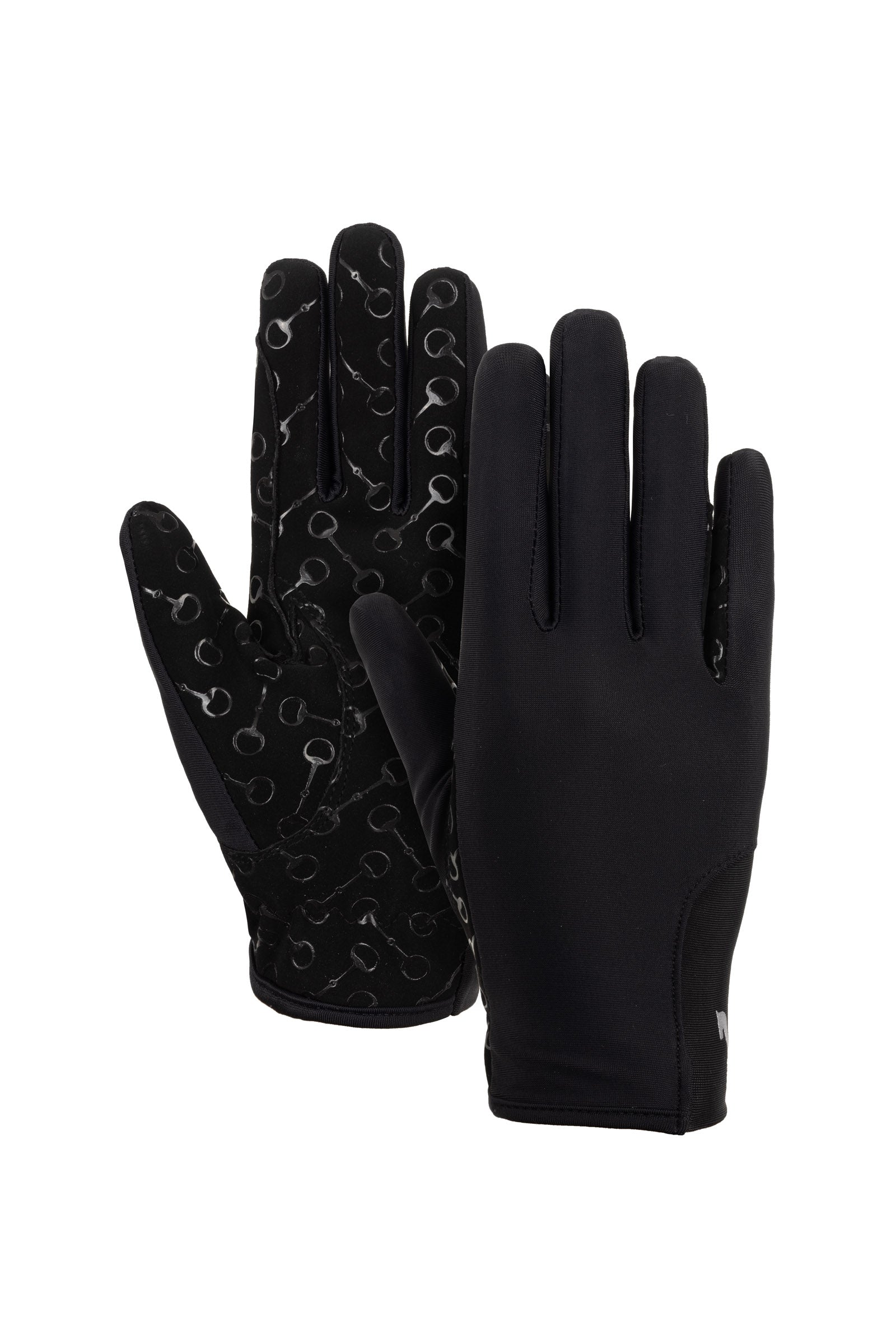 Horze Kids -ratsastushanskat, kämmenpuolella silikonipainatus Lasten ratsastusvaatteet