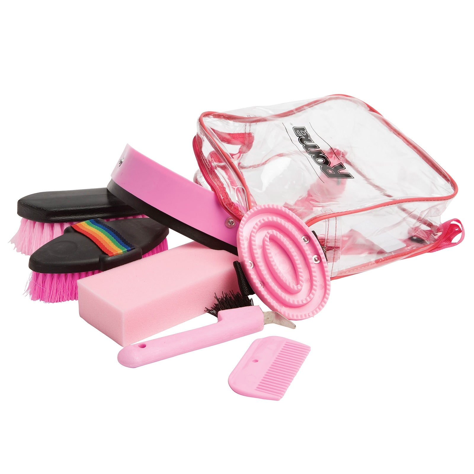 Roma Backpack 7 piece Grooming -pakkaus Harjat ja suat