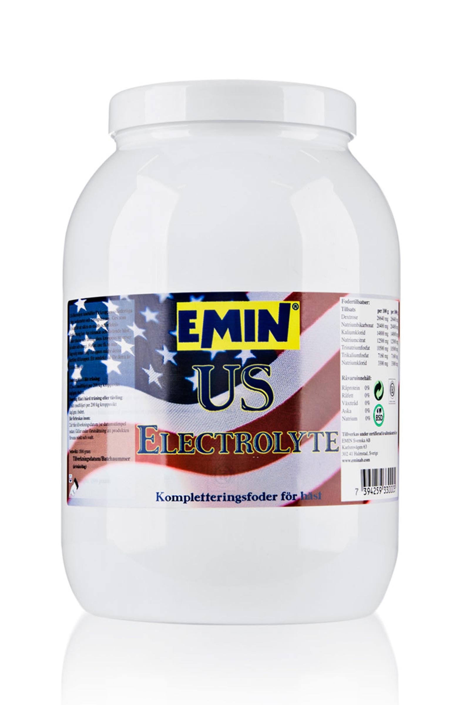 Emin US elektrolyytti, 1500 g Horse Feed & Nutrition